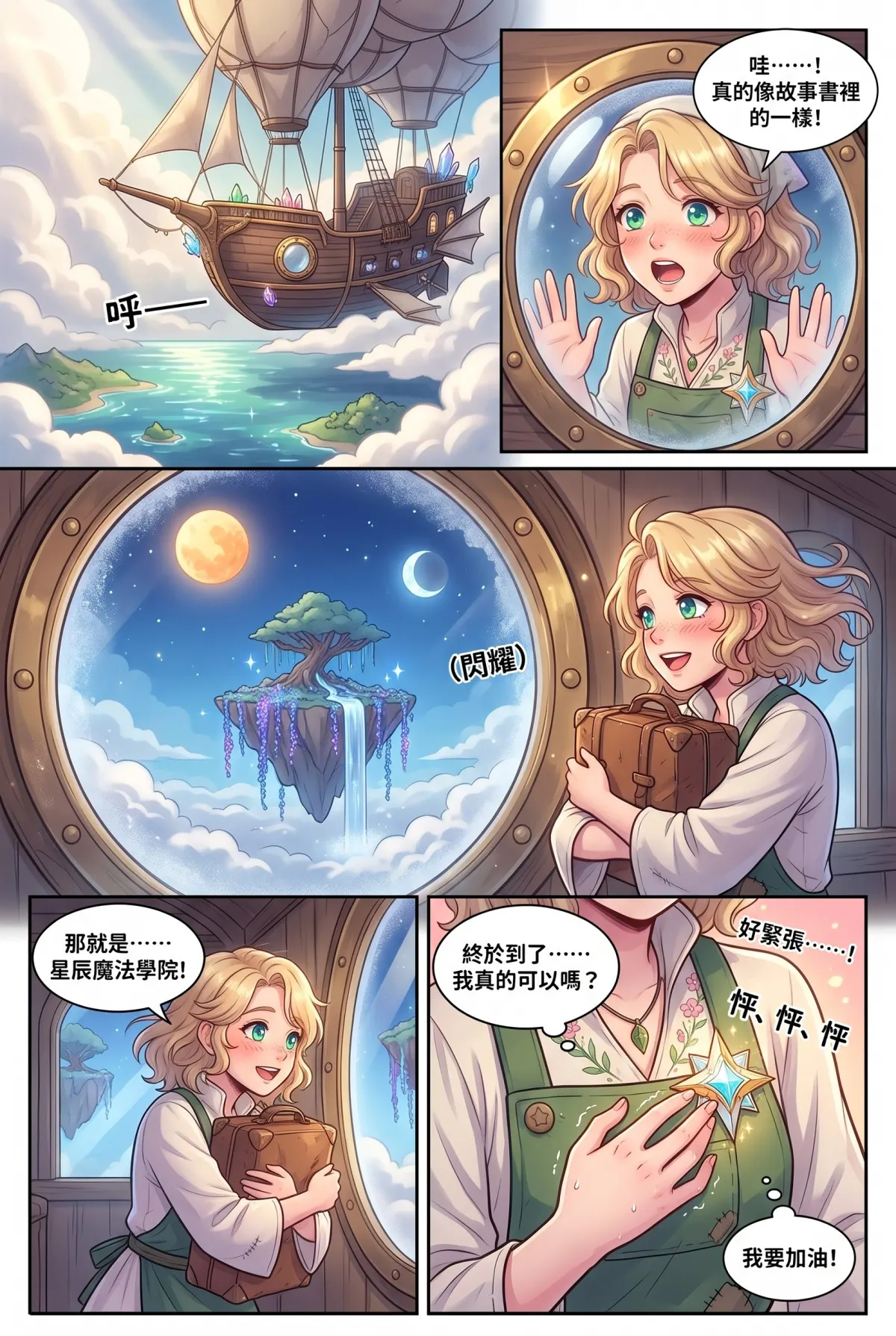 撿到小龍之後：魔女實習老師的療癒同居日誌 第 1 集　撿到小龍之後：魔女實習老師的療癒同居日誌 - 實習第一日與廢棄溫室 第 2 頁