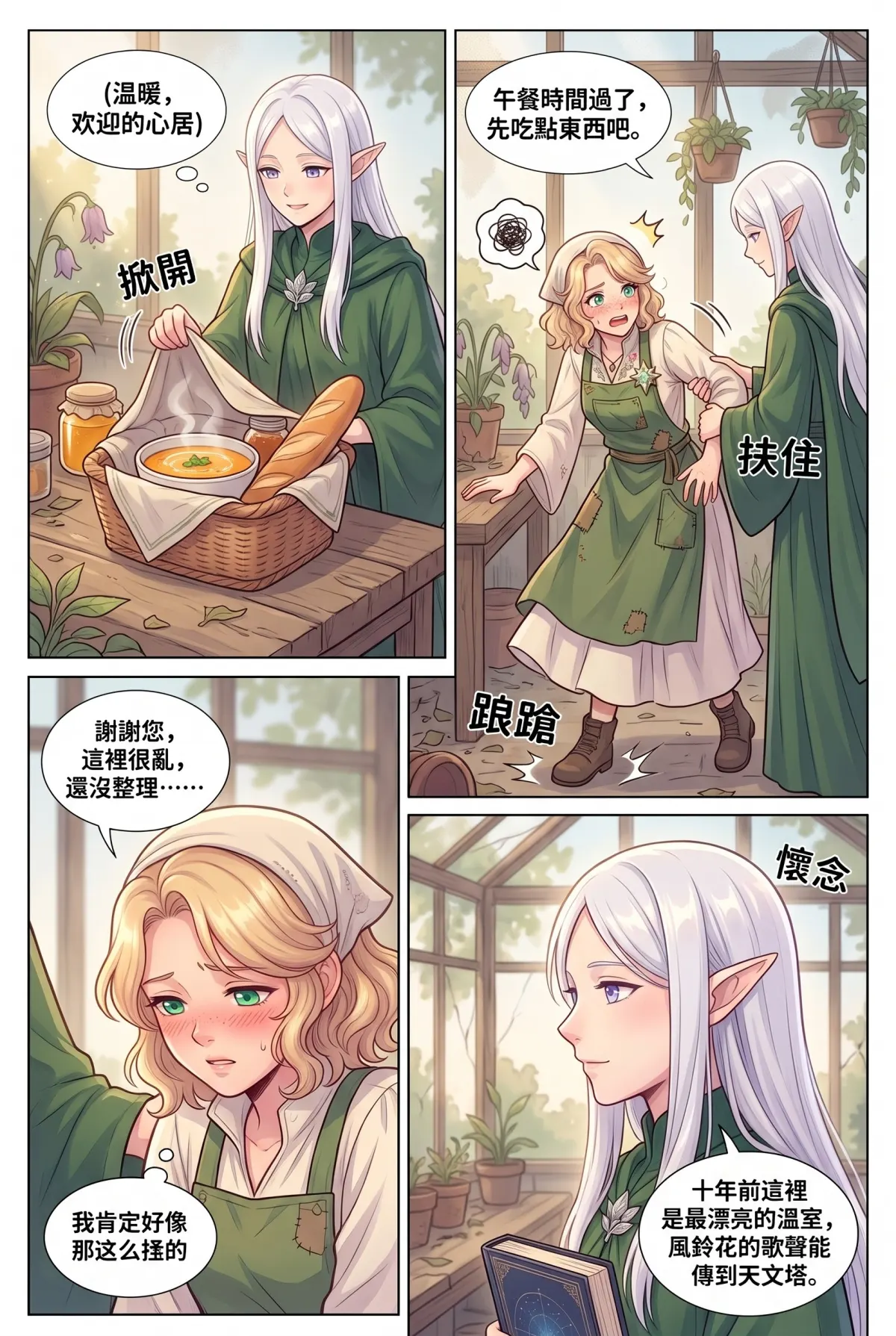 撿到小龍之後：魔女實習老師的療癒同居日誌 第 1 集　撿到小龍之後：魔女實習老師的療癒同居日誌 - 實習第一日與廢棄溫室 第 12 頁