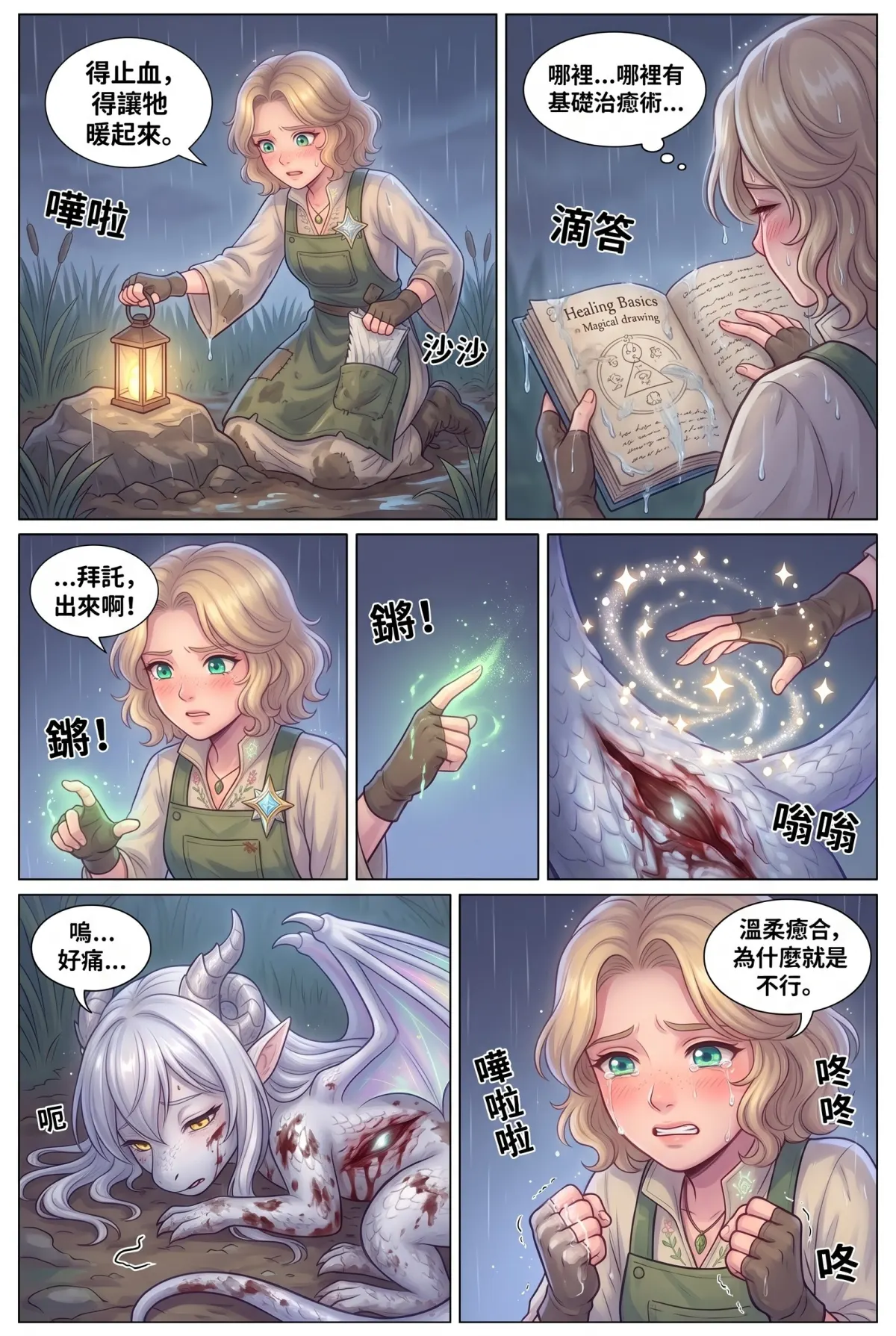 撿到小龍之後：魔女實習老師的療癒同居日誌 第 2 集　撿到小龍之後：魔女實習老師的療癒同居日誌 - 星鏡湖畔的銀白流星 第 11 頁