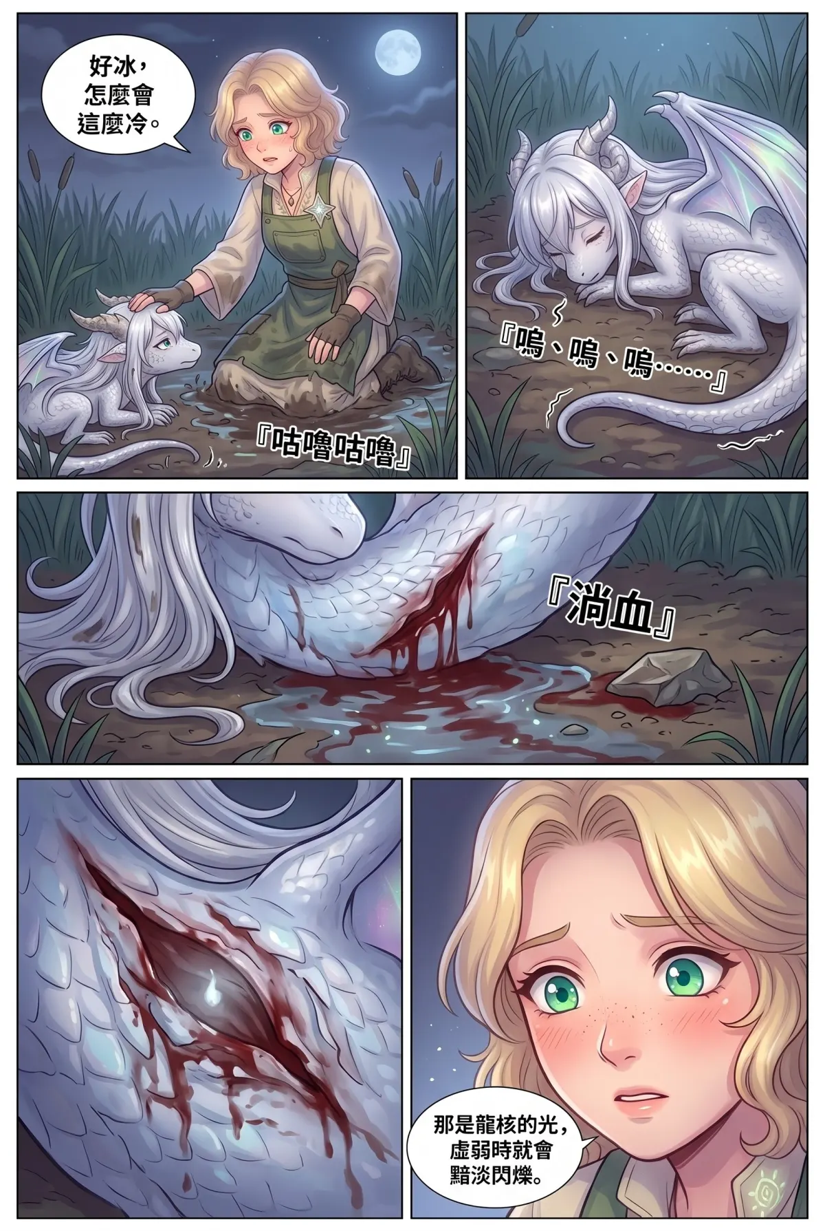撿到小龍之後：魔女實習老師的療癒同居日誌 第 2 集　撿到小龍之後：魔女實習老師的療癒同居日誌 - 星鏡湖畔的銀白流星 第 10 頁