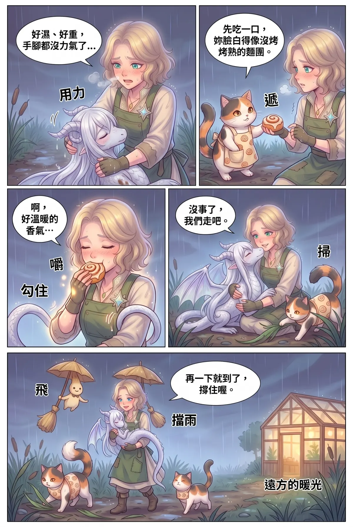 撿到小龍之後：魔女實習老師的療癒同居日誌 第 2 集　撿到小龍之後：魔女實習老師的療癒同居日誌 - 星鏡湖畔的銀白流星 第 15 頁