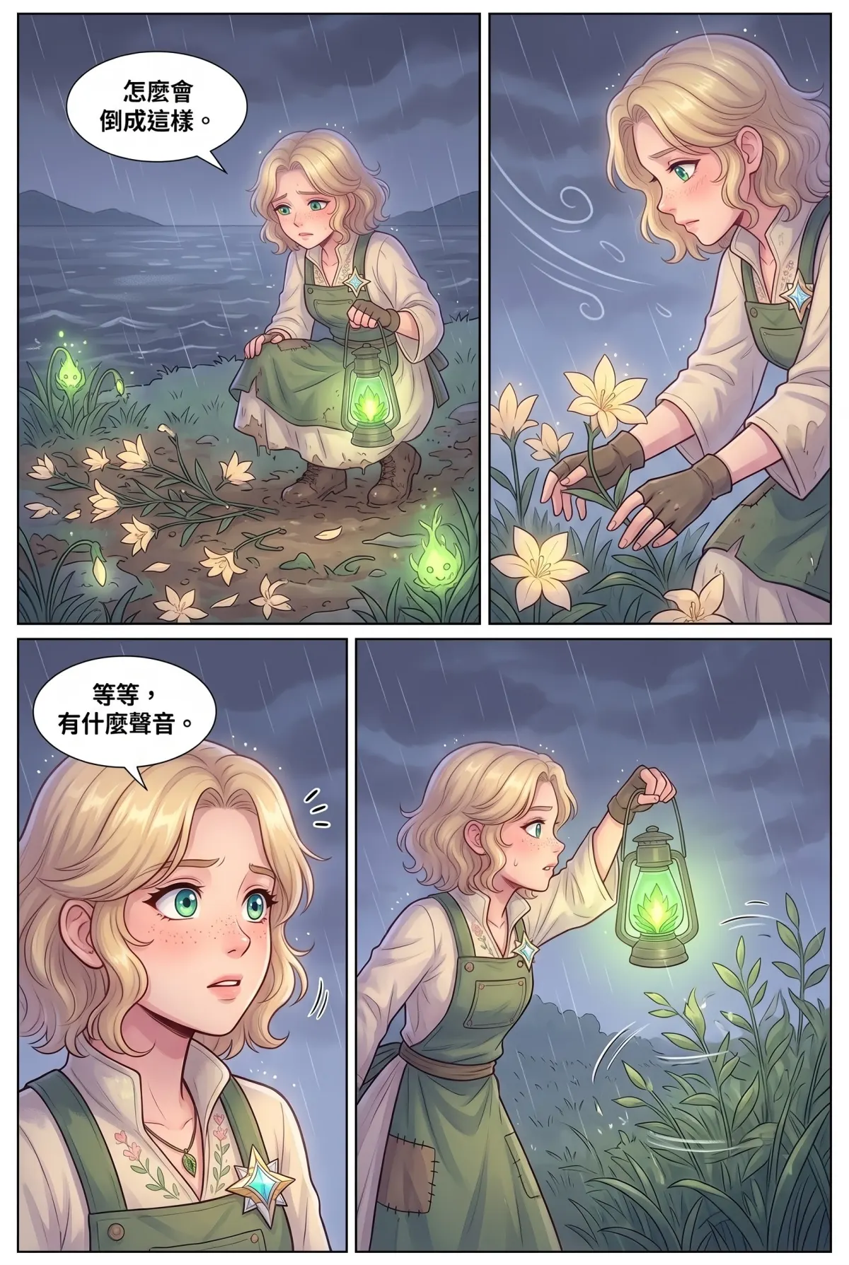 撿到小龍之後：魔女實習老師的療癒同居日誌 第 2 集　撿到小龍之後：魔女實習老師的療癒同居日誌 - 星鏡湖畔的銀白流星 第 8 頁