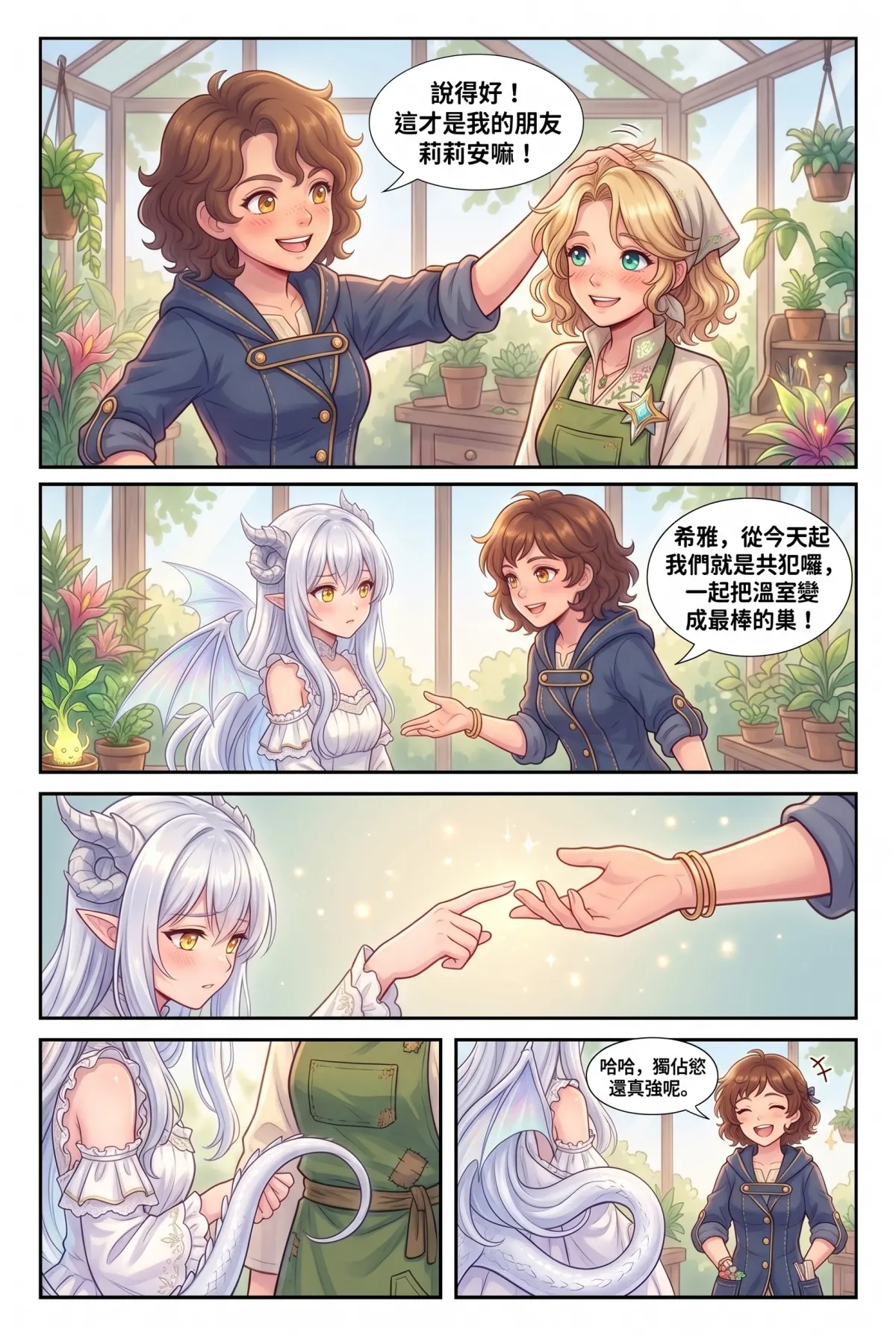 撿到小龍之後：魔女實習老師的療癒同居日誌 第 3 集　撿到小龍之後：魔女實習老師的療癒同居日誌 - 玻璃屋的同居第一夜 第 16 頁
