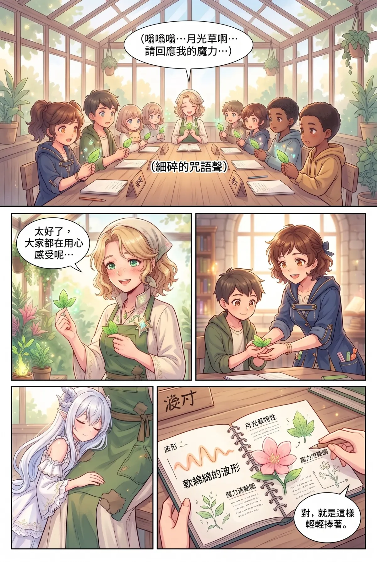 撿到小龍之後：魔女實習老師的療癒同居日誌 第 4 集　撿到小龍之後：魔女實習老師的療癒同居日誌 - 龍焰早餐與手忙腳亂的課堂 第 10 頁