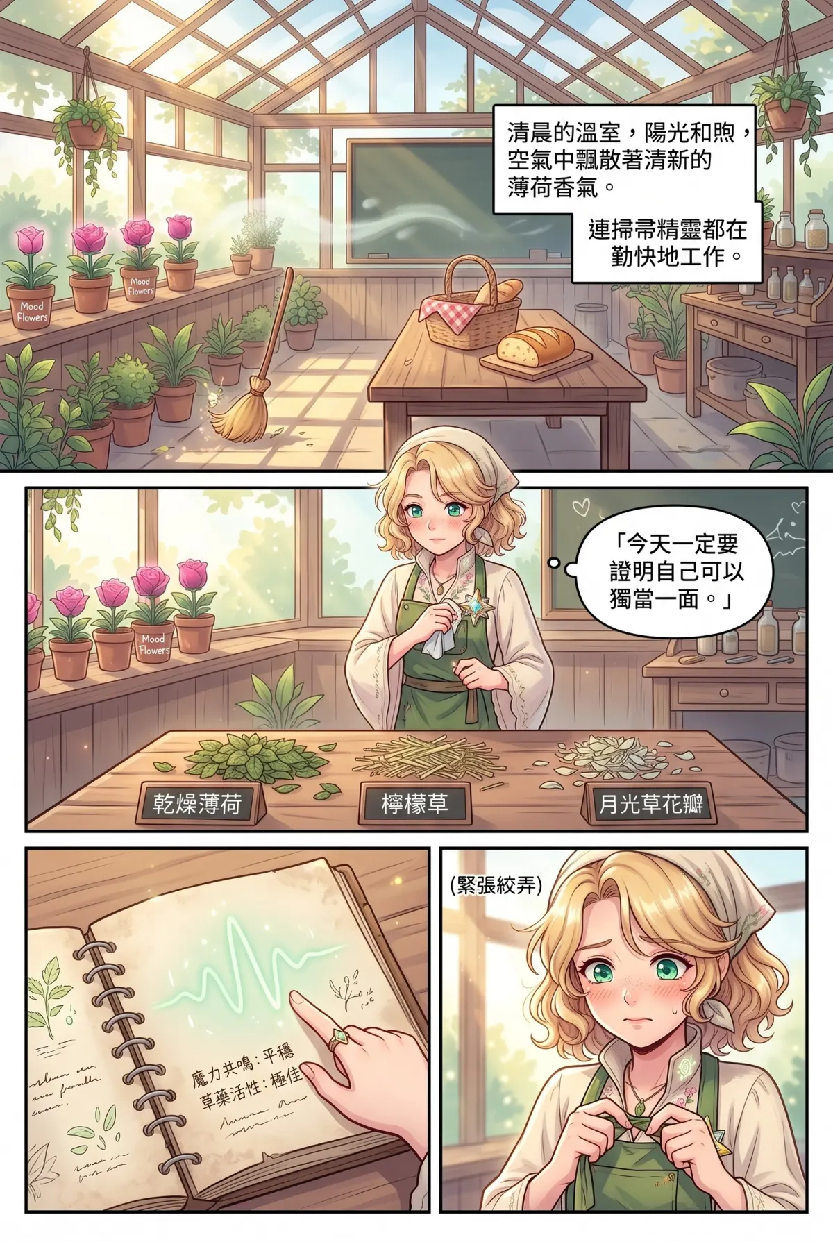 撿到小龍之後：魔女實習老師的療癒同居日誌 第 4 集　撿到小龍之後：魔女實習老師的療癒同居日誌 - 龍焰早餐與手忙腳亂的課堂 第 2 頁