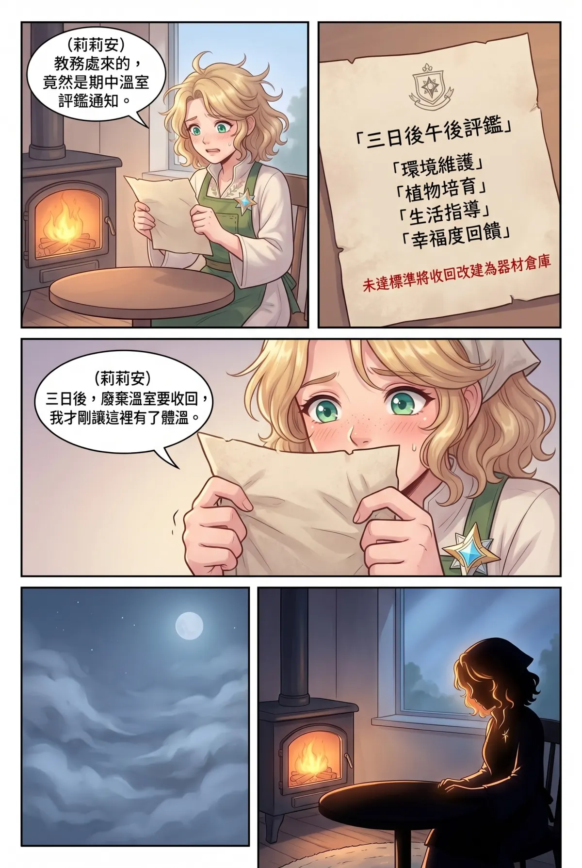 撿到小龍之後：魔女實習老師的療癒同居日誌 第 5 集　撿到小龍之後：魔女實習老師的療癒同居日誌 - 咪嚕的肉桂捲與溫室重生計畫 第 3 頁