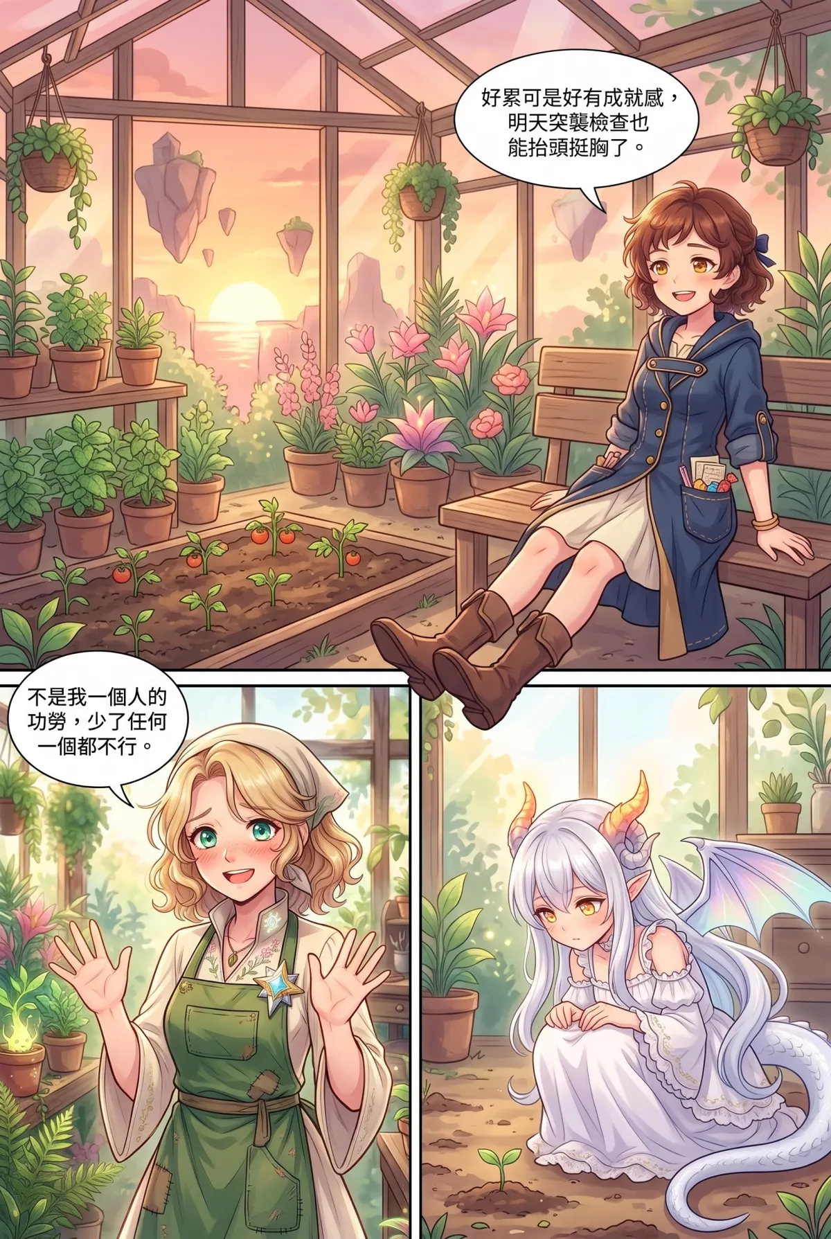 撿到小龍之後：魔女實習老師的療癒同居日誌 第 5 集　撿到小龍之後：魔女實習老師的療癒同居日誌 - 咪嚕的肉桂捲與溫室重生計畫 第 15 頁