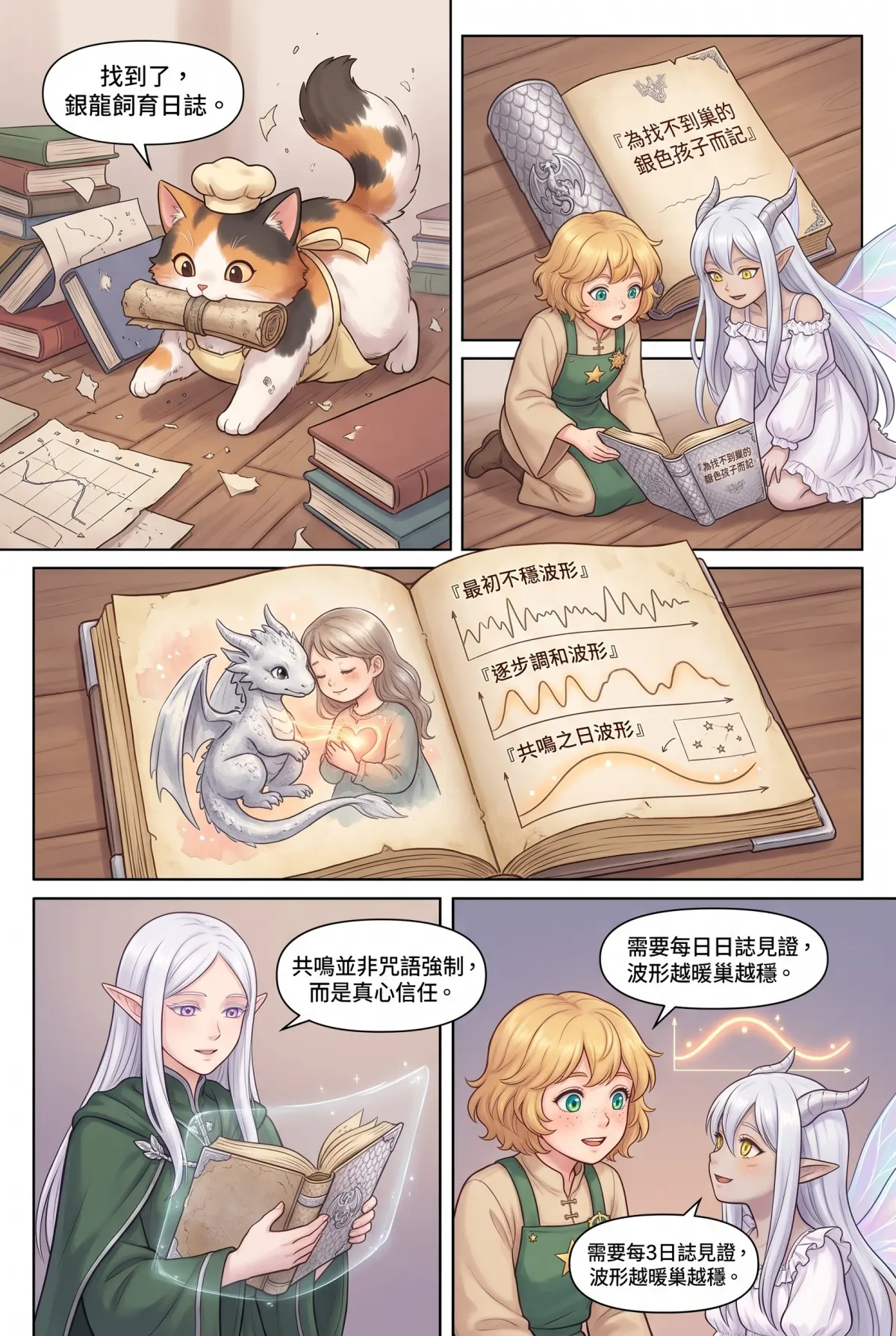 撿到小龍之後：魔女實習老師的療癒同居日誌 第 6 集　撿到小龍之後：魔女實習老師的療癒同居日誌 - 圖書館的星圖與掃帚精靈大騷動 第 15 頁