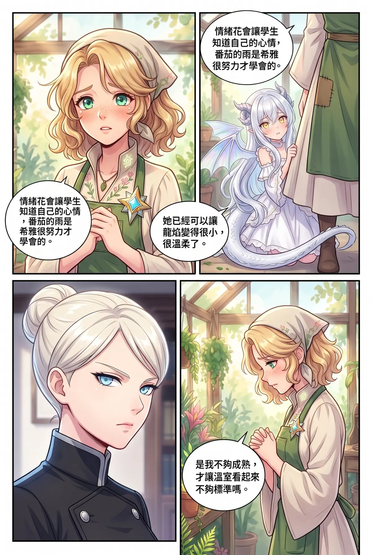 撿到小龍之後：魔女實習老師的療癒同居日誌 第 7 集　撿到小龍之後：魔女實習老師的療癒同居日誌 - 教務長的審查與秩序結界 第 12 頁