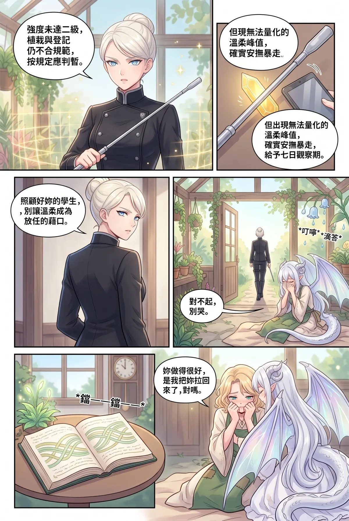 撿到小龍之後：魔女實習老師的療癒同居日誌 第 7 集　撿到小龍之後：魔女實習老師的療癒同居日誌 - 教務長的審查與秩序結界 第 18 頁