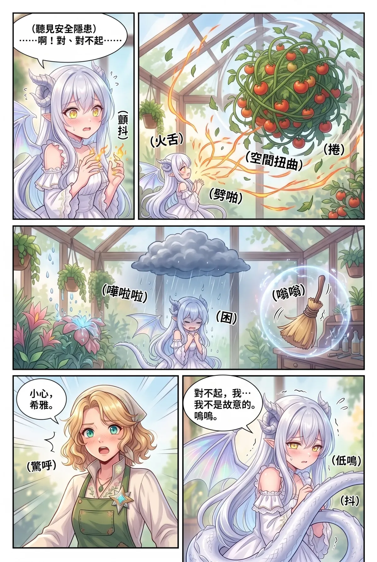 撿到小龍之後：魔女實習老師的療癒同居日誌 第 7 集　撿到小龍之後：魔女實習老師的療癒同居日誌 - 教務長的審查與秩序結界 第 14 頁