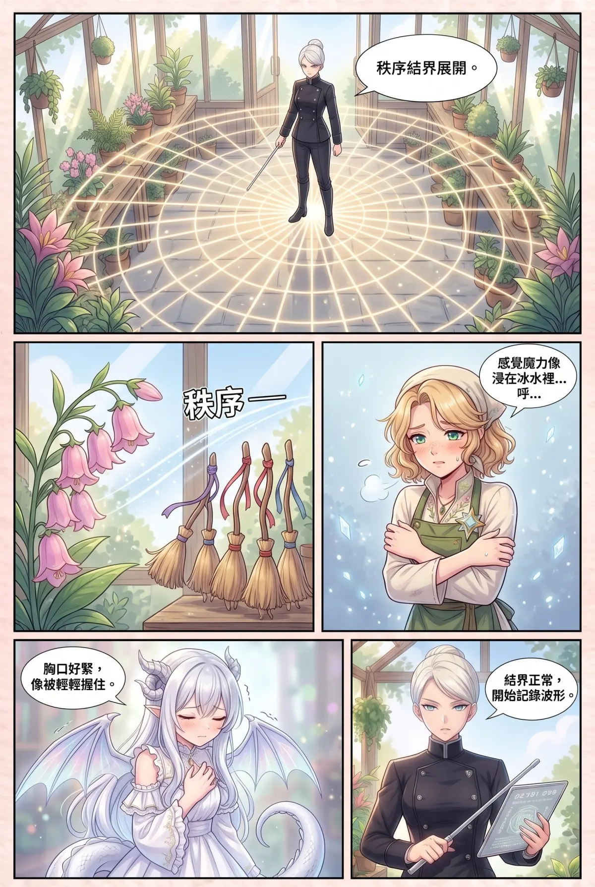 撿到小龍之後：魔女實習老師的療癒同居日誌 第 7 集　撿到小龍之後：魔女實習老師的療癒同居日誌 - 教務長的審查與秩序結界 第 10 頁