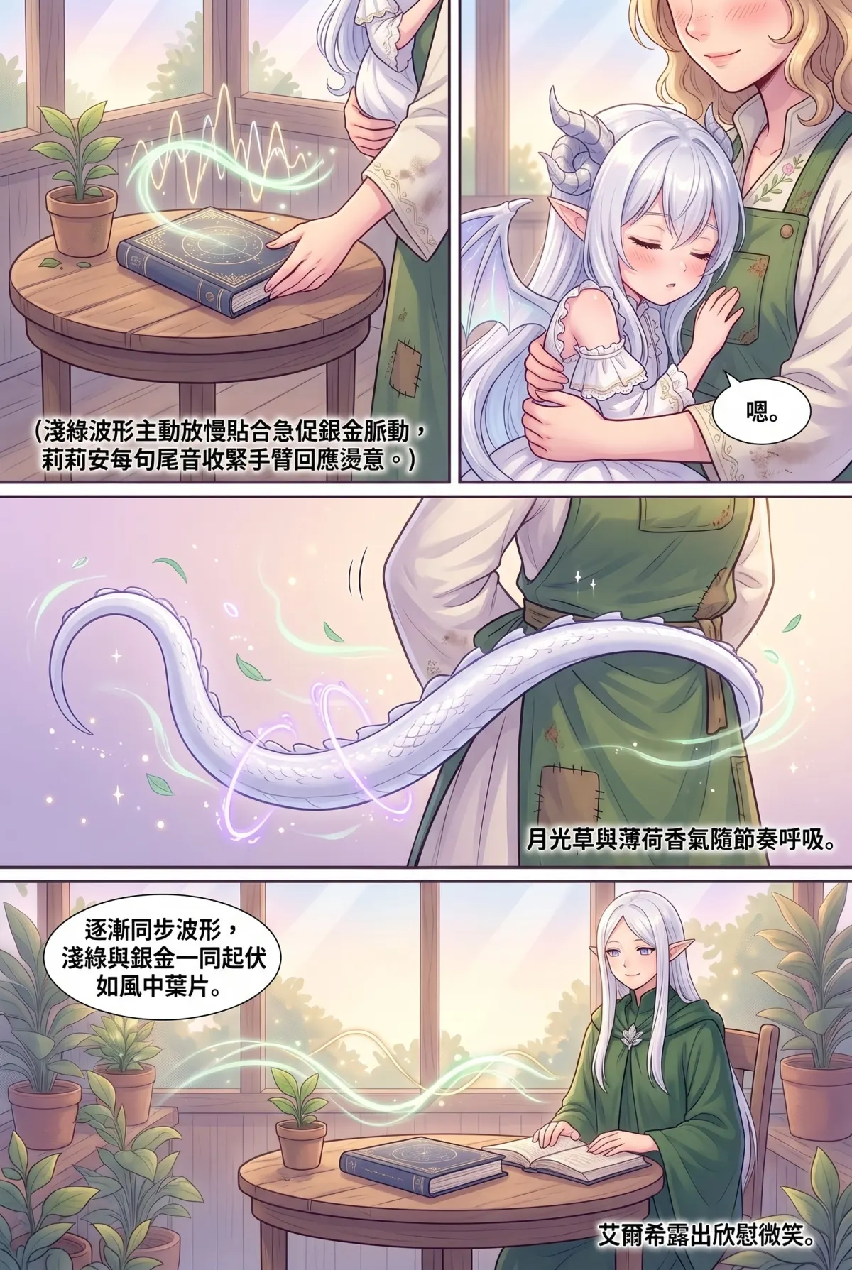 撿到小龍之後：魔女實習老師的療癒同居日誌 第 8 集　撿到小龍之後：魔女實習老師的療癒同居日誌 - 高燒的龍少女與共鳴的搖籃曲 第 15 頁