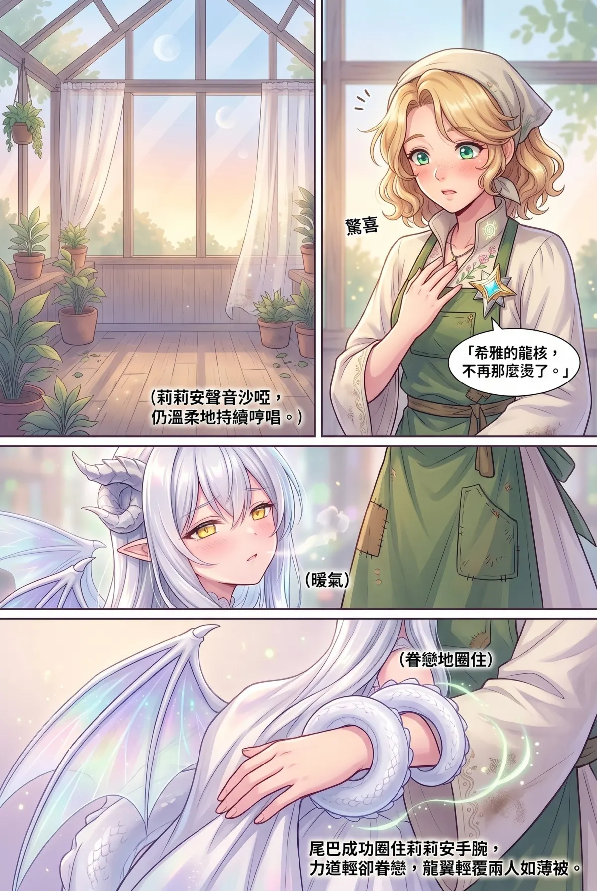 撿到小龍之後：魔女實習老師的療癒同居日誌 第 8 集　撿到小龍之後：魔女實習老師的療癒同居日誌 - 高燒的龍少女與共鳴的搖籃曲 第 16 頁