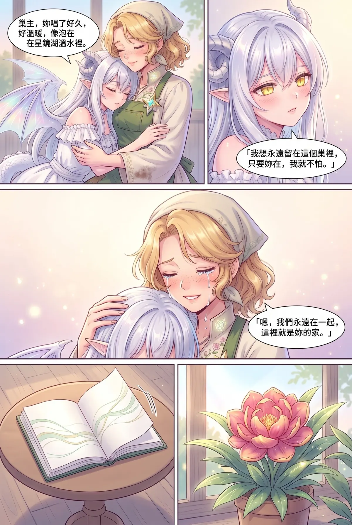 撿到小龍之後：魔女實習老師的療癒同居日誌 第 8 集　撿到小龍之後：魔女實習老師的療癒同居日誌 - 高燒的龍少女與共鳴的搖籃曲 第 17 頁