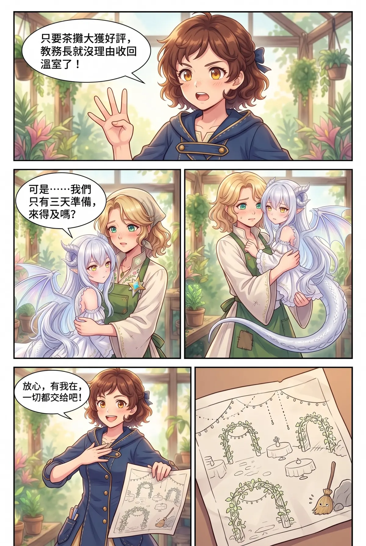 撿到小龍之後：魔女實習老師的療癒同居日誌 第 9 集　撿到小龍之後：魔女實習老師的療癒同居日誌 - 學院祭的雙人舞與吃醋的尾巴 第 7 頁