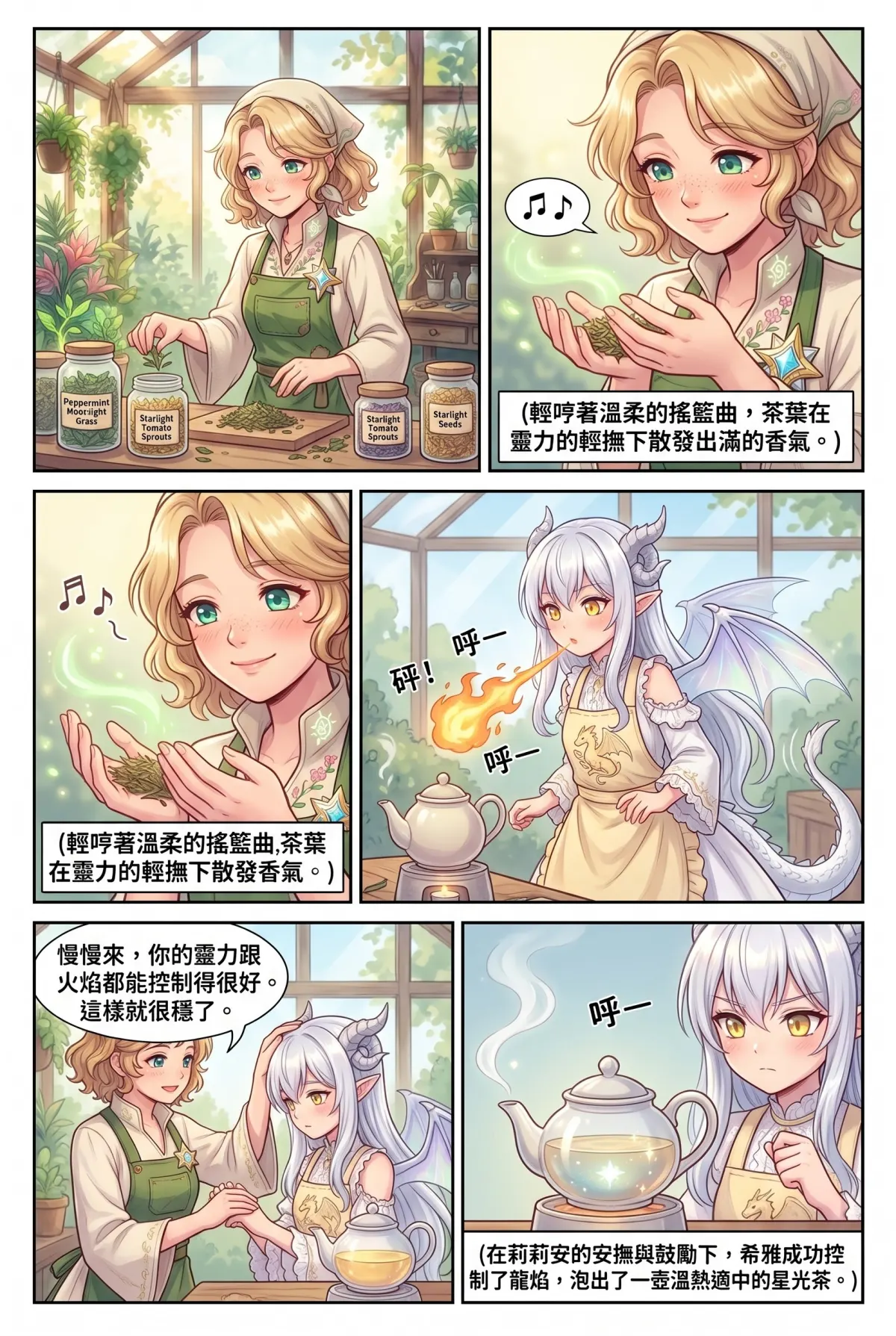 撿到小龍之後：魔女實習老師的療癒同居日誌 第 9 集　撿到小龍之後：魔女實習老師的療癒同居日誌 - 學院祭的雙人舞與吃醋的尾巴 第 10 頁