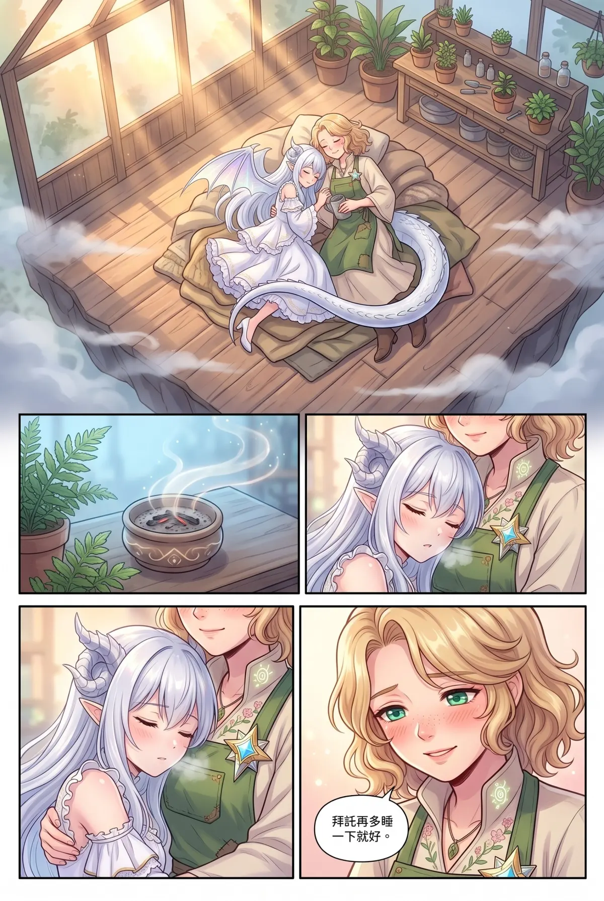 撿到小龍之後：魔女實習老師的療癒同居日誌 第 9 集　撿到小龍之後：魔女實習老師的療癒同居日誌 - 學院祭的雙人舞與吃醋的尾巴 第 2 頁