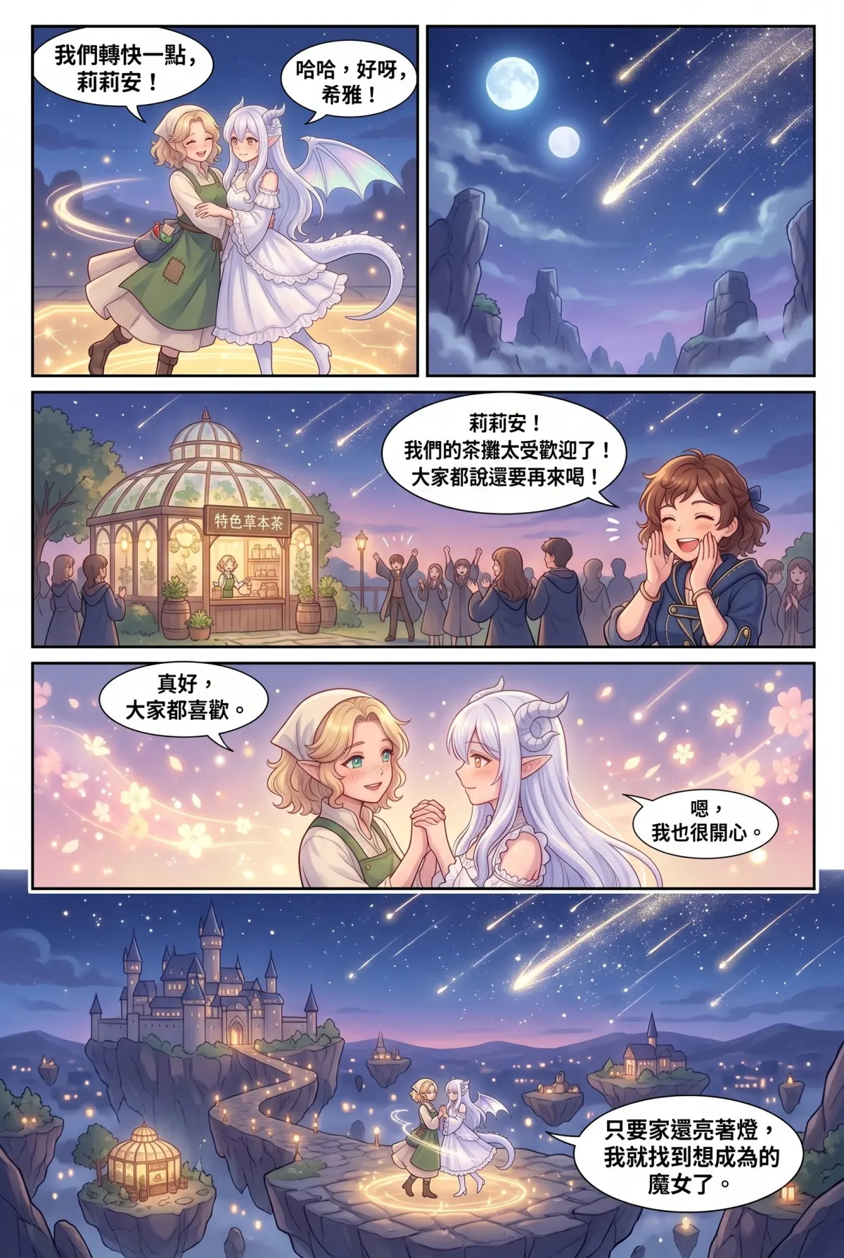 撿到小龍之後：魔女實習老師的療癒同居日誌 第 9 集　撿到小龍之後：魔女實習老師的療癒同居日誌 - 學院祭的雙人舞與吃醋的尾巴 第 17 頁