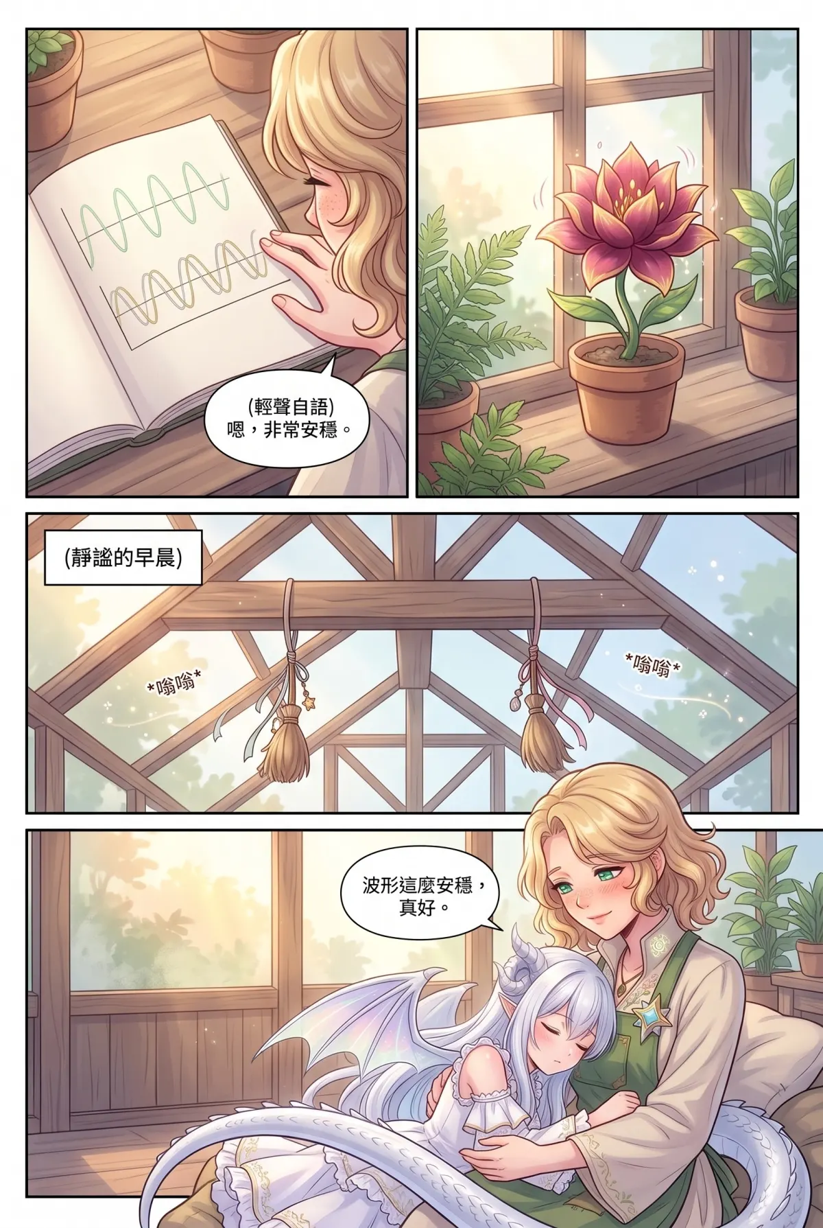 撿到小龍之後：魔女實習老師的療癒同居日誌 第 9 集　撿到小龍之後：魔女實習老師的療癒同居日誌 - 學院祭的雙人舞與吃醋的尾巴 第 3 頁