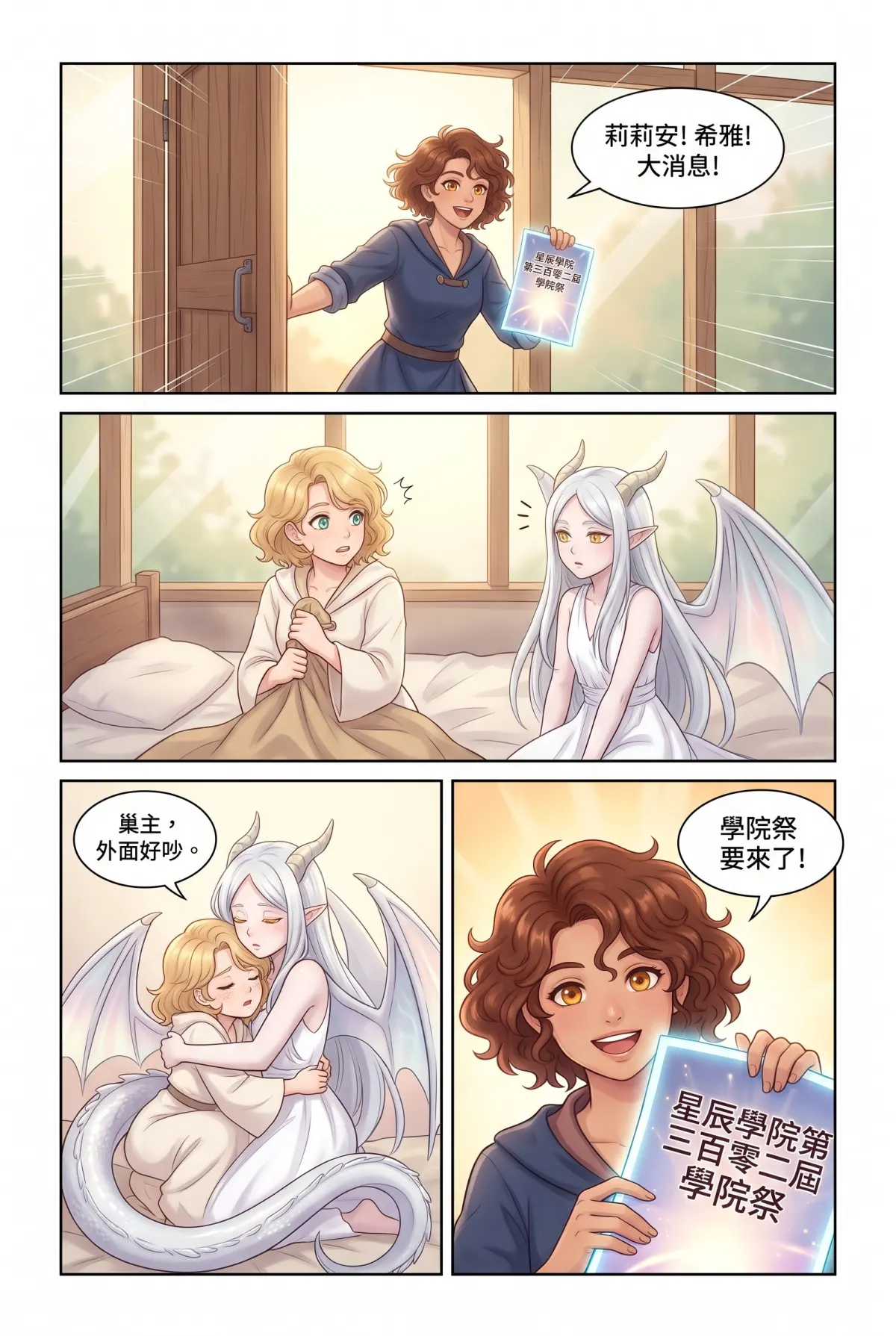 撿到小龍之後：魔女實習老師的療癒同居日誌 第 9 集　撿到小龍之後：魔女實習老師的療癒同居日誌 - 學院祭的雙人舞與吃醋的尾巴 第 5 頁