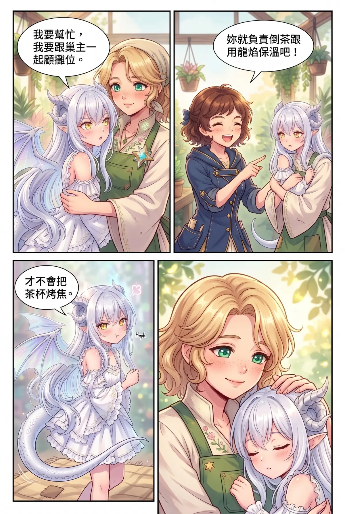 撿到小龍之後：魔女實習老師的療癒同居日誌 第 9 集　撿到小龍之後：魔女實習老師的療癒同居日誌 - 學院祭的雙人舞與吃醋的尾巴 第 8 頁