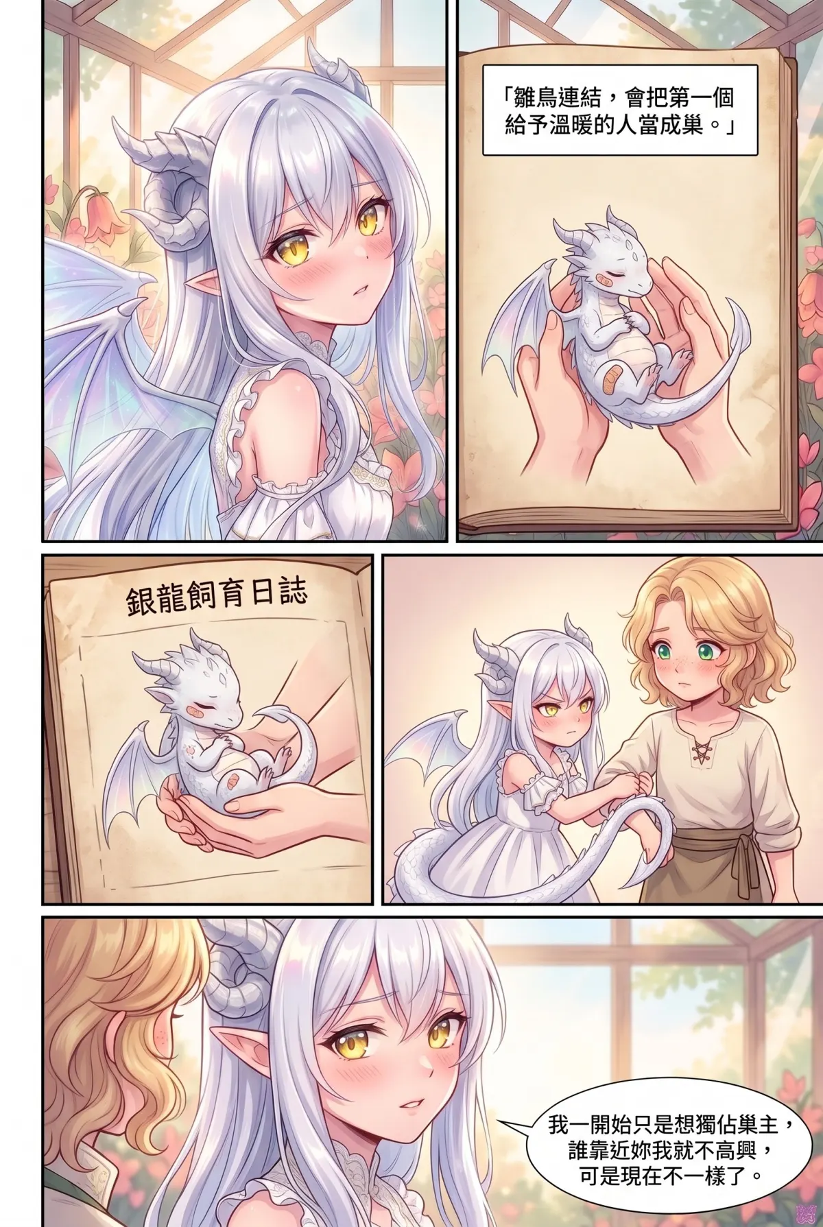 撿到小龍之後：魔女實習老師的療癒同居日誌 第 10 集　撿到小龍之後：魔女實習老師的療癒同居日誌 - 情緒花開時的告白 第 11 頁