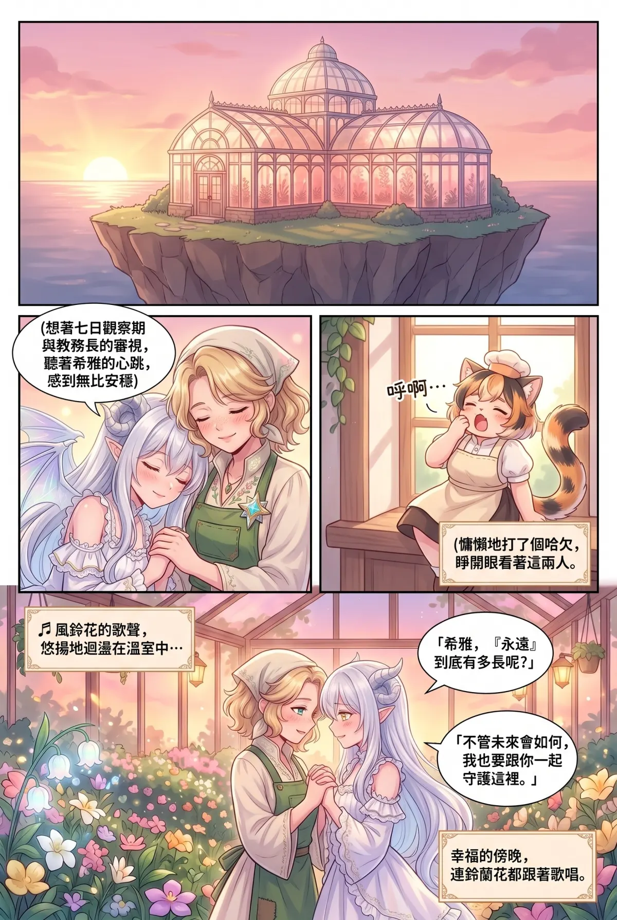 撿到小龍之後：魔女實習老師的療癒同居日誌 第 10 集　撿到小龍之後：魔女實習老師的療癒同居日誌 - 情緒花開時的告白 第 18 頁