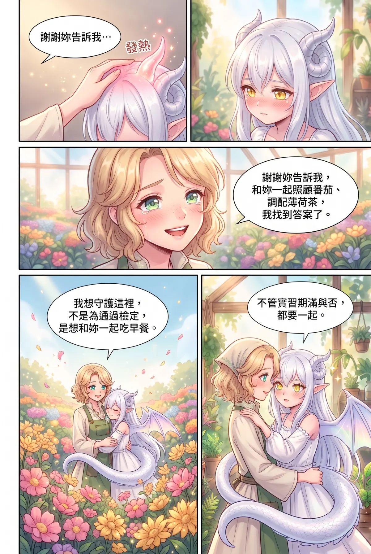 撿到小龍之後：魔女實習老師的療癒同居日誌 第 10 集　撿到小龍之後：魔女實習老師的療癒同居日誌 - 情緒花開時的告白 第 14 頁