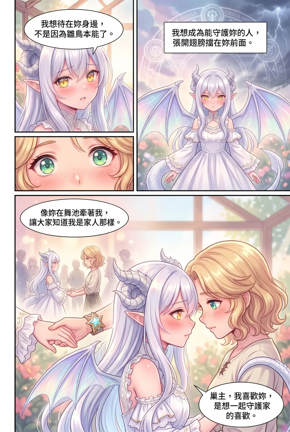 撿到小龍之後：魔女實習老師的療癒同居日誌 第 10 集　撿到小龍之後：魔女實習老師的療癒同居日誌 - 情緒花開時的告白 第 12 頁