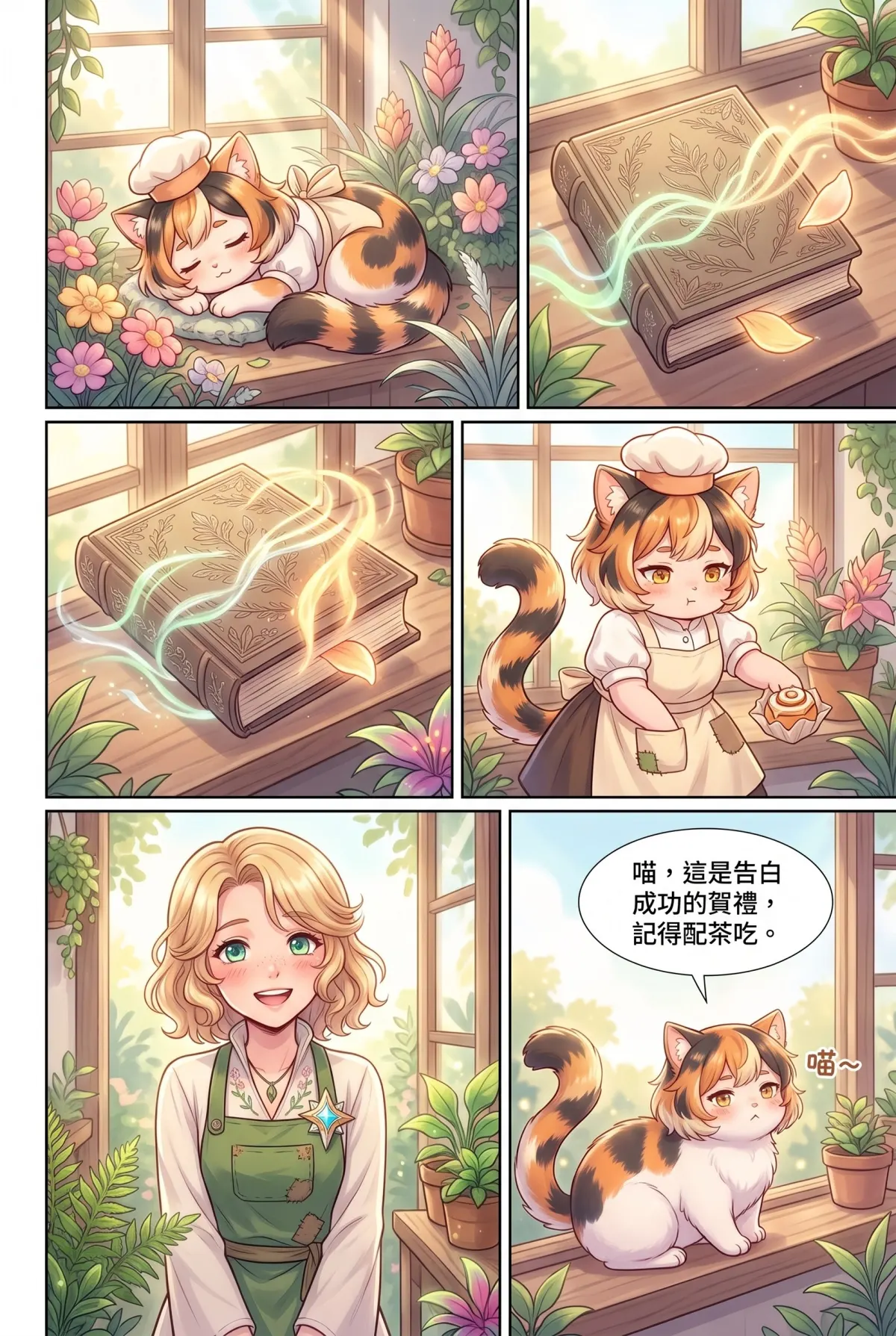 撿到小龍之後：魔女實習老師的療癒同居日誌 第 10 集　撿到小龍之後：魔女實習老師的療癒同居日誌 - 情緒花開時的告白 第 15 頁