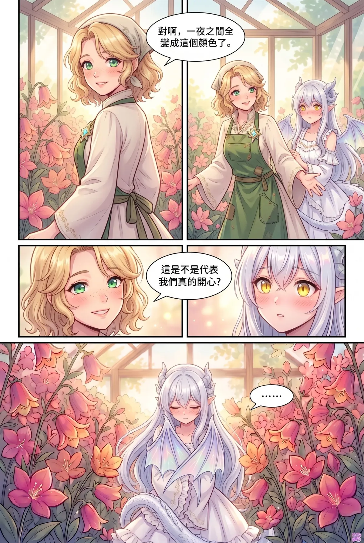 撿到小龍之後：魔女實習老師的療癒同居日誌 第 10 集　撿到小龍之後：魔女實習老師的療癒同居日誌 - 情緒花開時的告白 第 9 頁