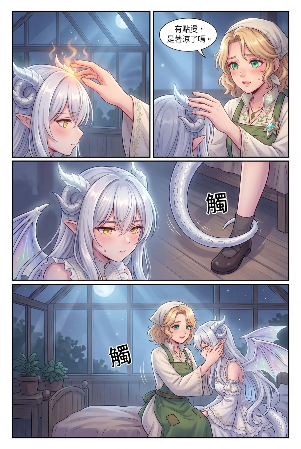 撿到小龍之後：魔女實習老師的療癒同居日誌 第 11 集　撿到小龍之後：魔女實習老師的療癒同居日誌 - 來自龍島的巡察使 第 4 頁