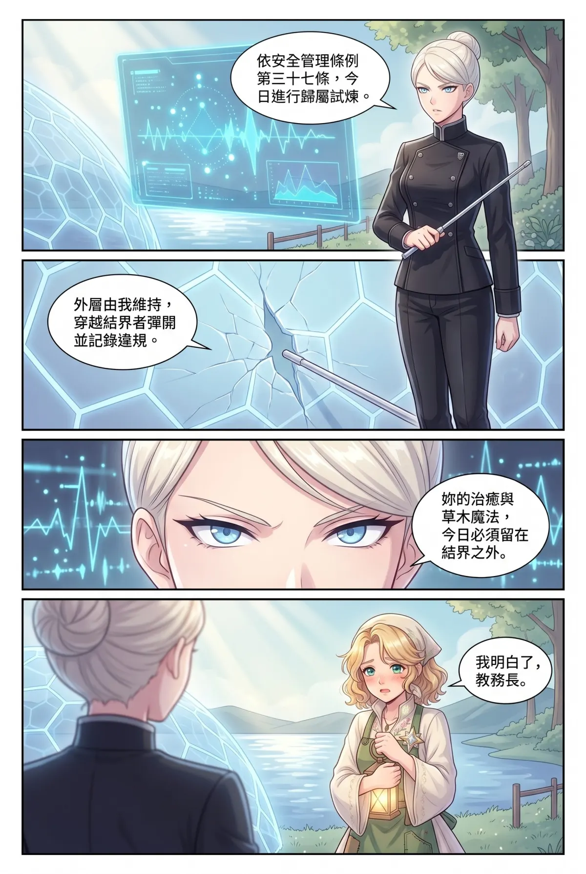 撿到小龍之後：魔女實習老師的療癒同居日誌 第 12 集　撿到小龍之後：魔女實習老師的療癒同居日誌 - 尋巢期的試煉與分離預告 第 9 頁