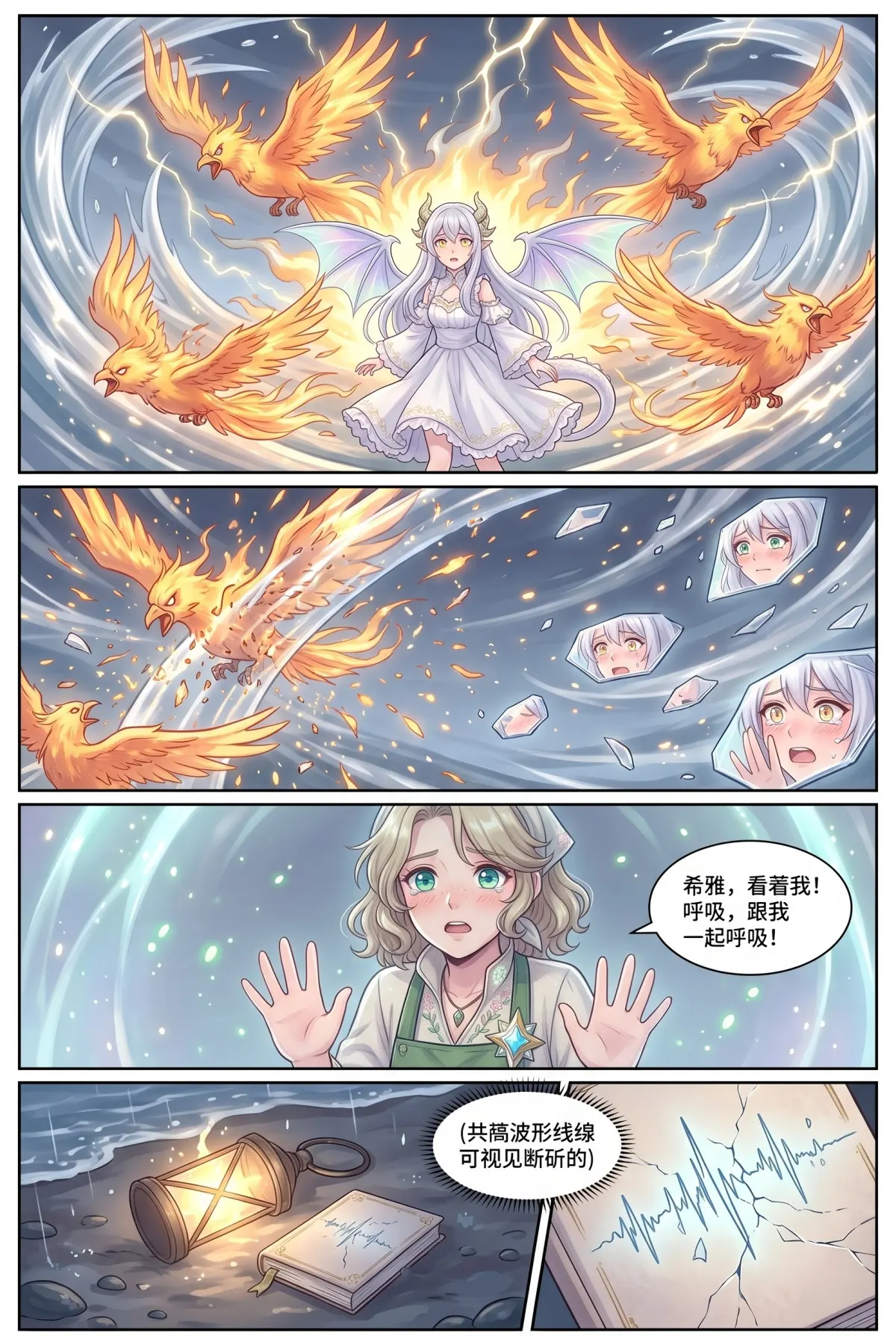 撿到小龍之後：魔女實習老師的療癒同居日誌 第 12 集　撿到小龍之後：魔女實習老師的療癒同居日誌 - 尋巢期的試煉與分離預告 第 14 頁