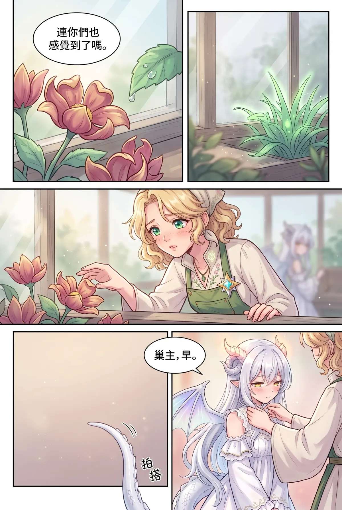 撿到小龍之後：魔女實習老師的療癒同居日誌 第 12 集　撿到小龍之後：魔女實習老師的療癒同居日誌 - 尋巢期的試煉與分離預告 第 3 頁
