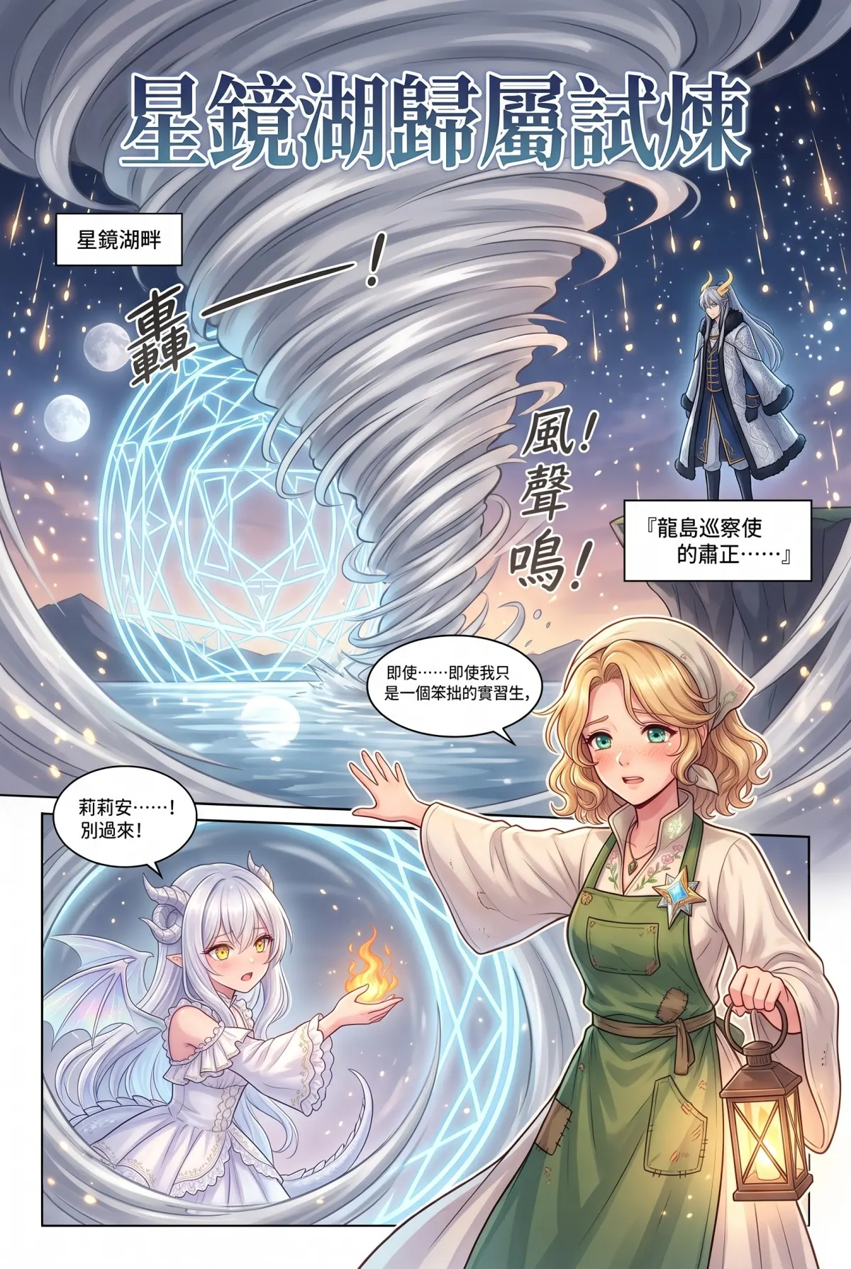 撿到小龍之後：魔女實習老師的療癒同居日誌 第 12 集　撿到小龍之後：魔女實習老師的療癒同居日誌 - 尋巢期的試煉與分離預告 第 1 頁