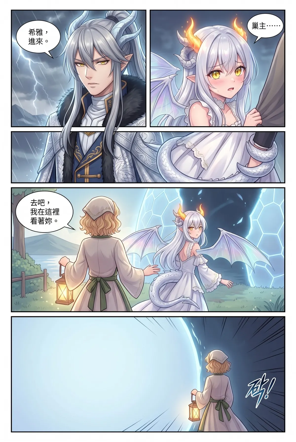 撿到小龍之後：魔女實習老師的療癒同居日誌 第 12 集　撿到小龍之後：魔女實習老師的療癒同居日誌 - 尋巢期的試煉與分離預告 第 10 頁
