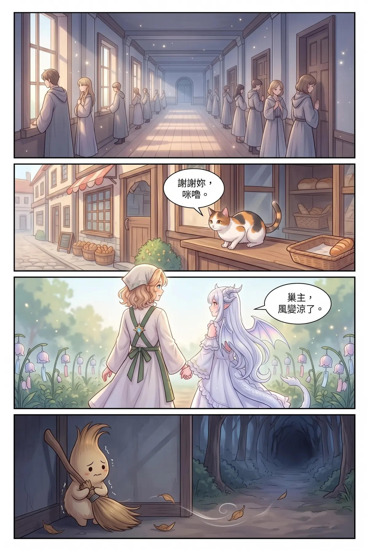 撿到小龍之後：魔女實習老師的療癒同居日誌 第 12 集　撿到小龍之後：魔女實習老師的療癒同居日誌 - 尋巢期的試煉與分離預告 第 7 頁