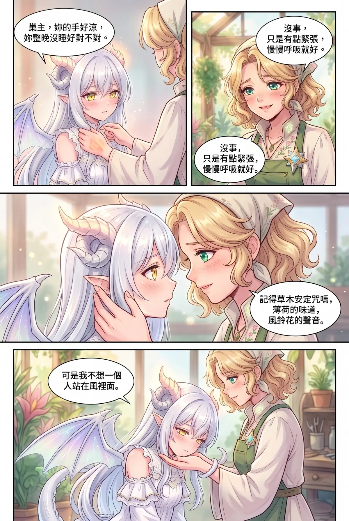 撿到小龍之後：魔女實習老師的療癒同居日誌 第 12 集　撿到小龍之後：魔女實習老師的療癒同居日誌 - 尋巢期的試煉與分離預告 第 4 頁