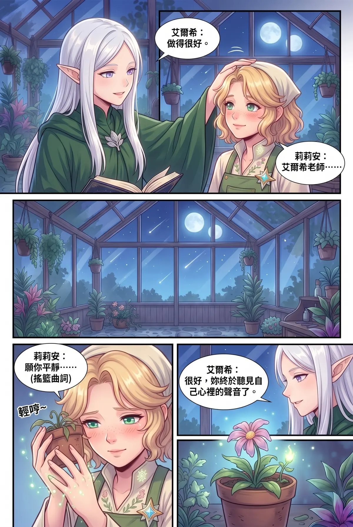 撿到小龍之後：魔女實習老師的療癒同居日誌 第 13 集　撿到小龍之後：魔女實習老師的療癒同居日誌 - 空蕩的玻璃屋與星星的約定 第 17 頁