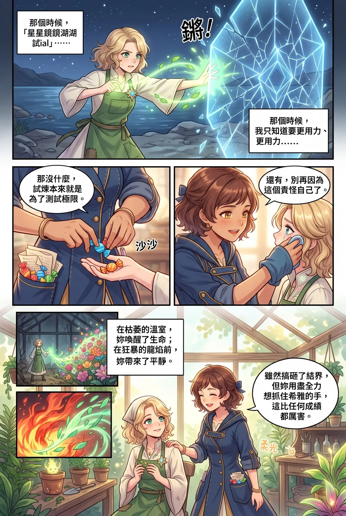 撿到小龍之後：魔女實習老師的療癒同居日誌 第 13 集　撿到小龍之後：魔女實習老師的療癒同居日誌 - 空蕩的玻璃屋與星星的約定 第 10 頁