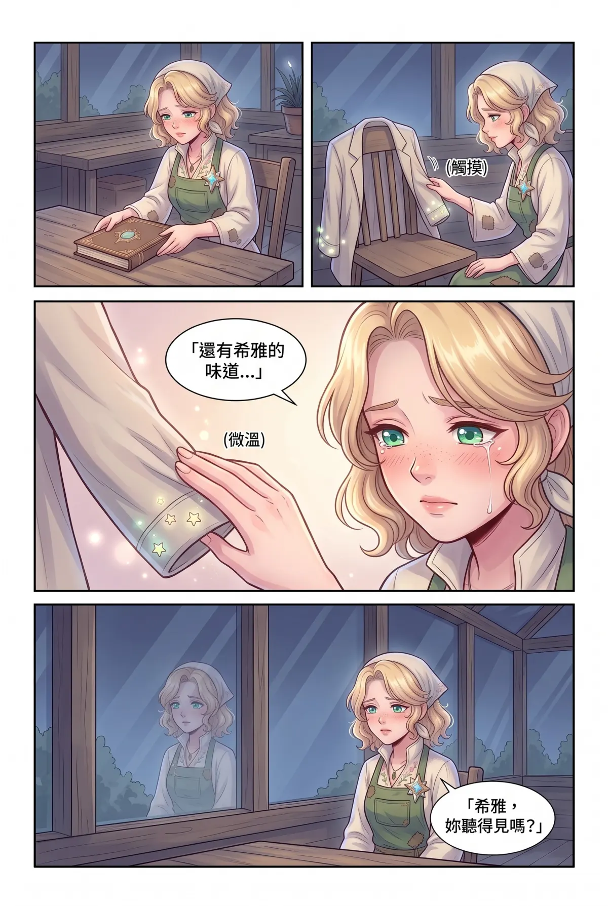 撿到小龍之後：魔女實習老師的療癒同居日誌 第 13 集　撿到小龍之後：魔女實習老師的療癒同居日誌 - 空蕩的玻璃屋與星星的約定 第 5 頁