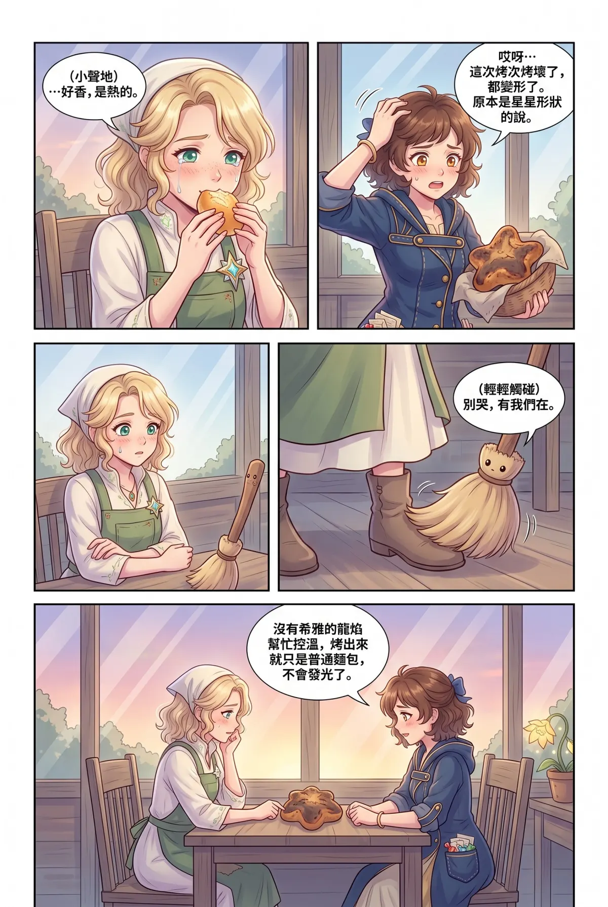 撿到小龍之後：魔女實習老師的療癒同居日誌 第 13 集　撿到小龍之後：魔女實習老師的療癒同居日誌 - 空蕩的玻璃屋與星星的約定 第 8 頁