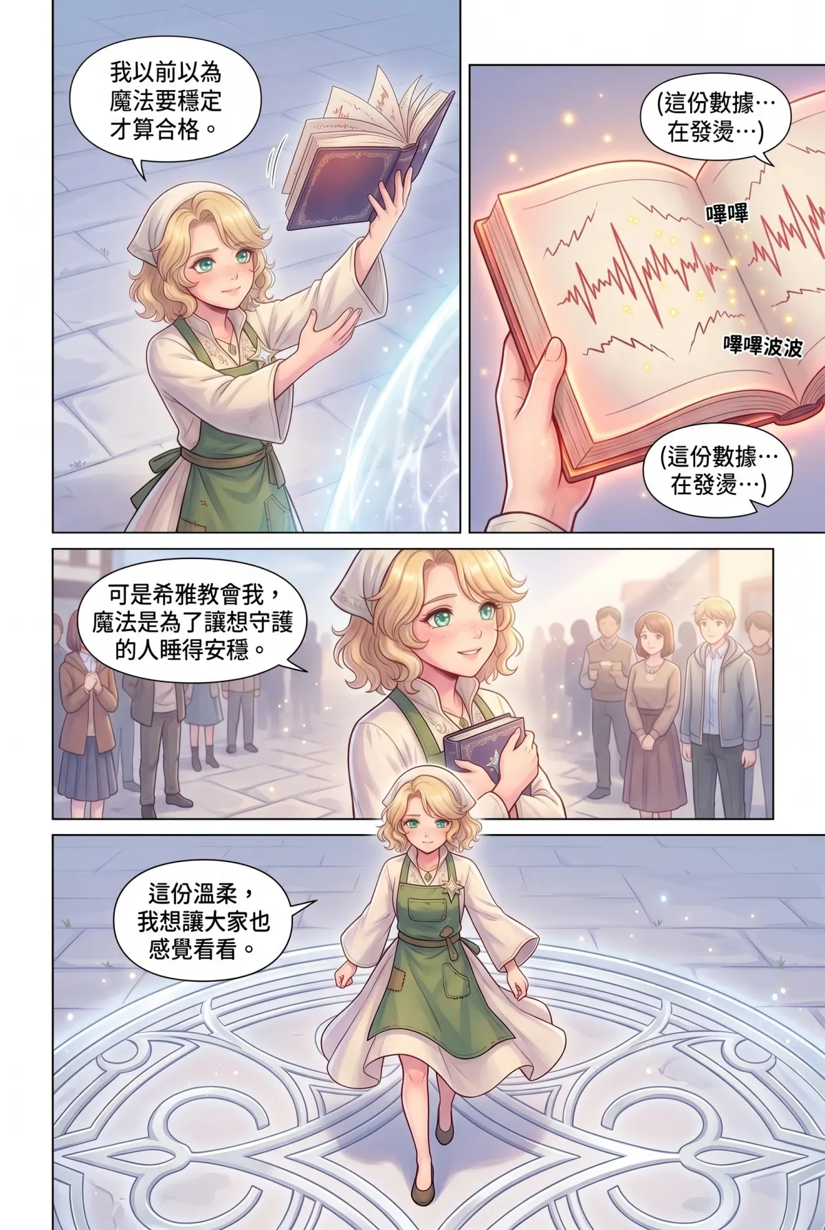 撿到小龍之後：魔女實習老師的療癒同居日誌 第 14 集　撿到小龍之後：魔女實習老師的療癒同居日誌 - 溫柔的結界與教務長的認可 第 9 頁