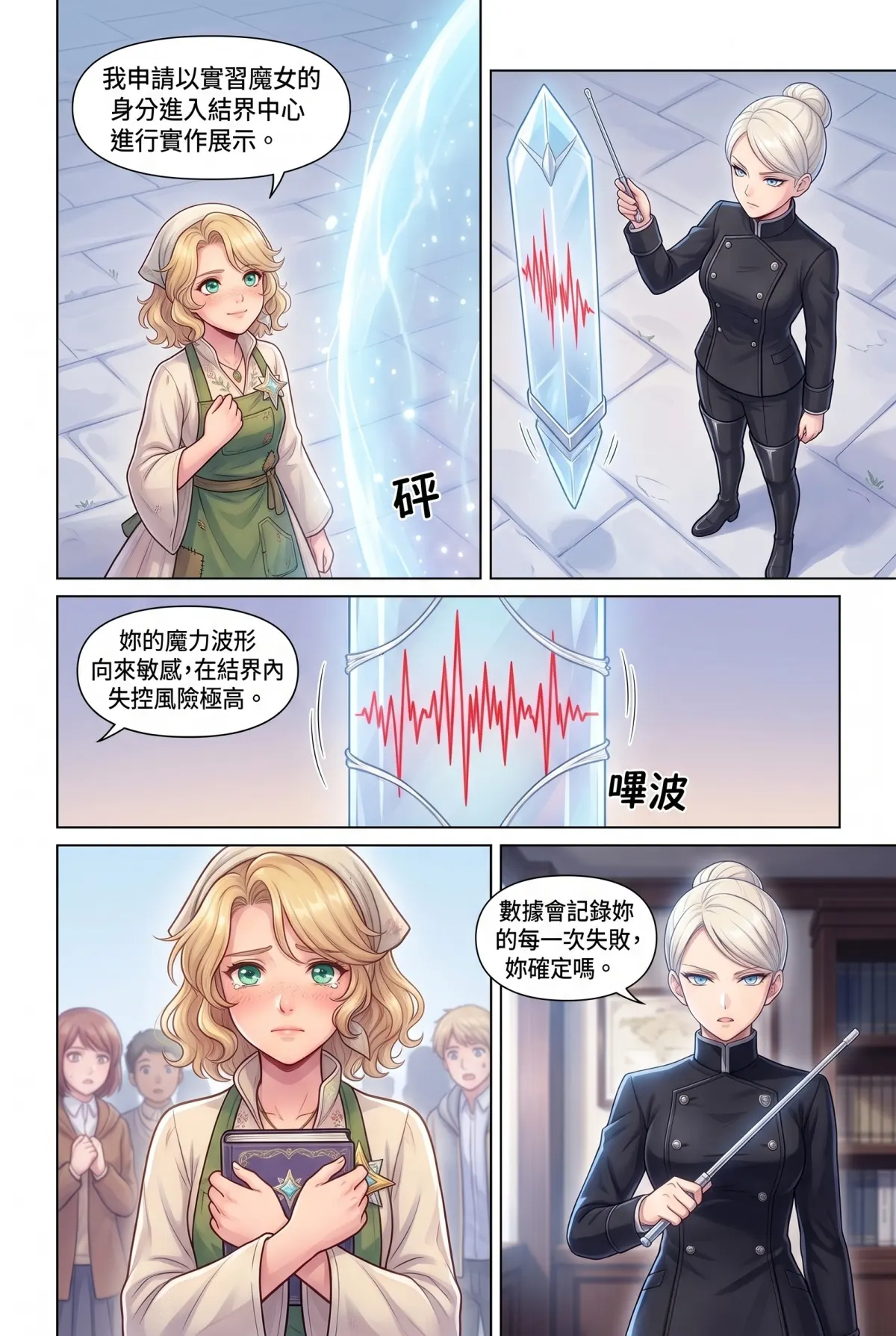 撿到小龍之後：魔女實習老師的療癒同居日誌 第 14 集　撿到小龍之後：魔女實習老師的療癒同居日誌 - 溫柔的結界與教務長的認可 第 8 頁