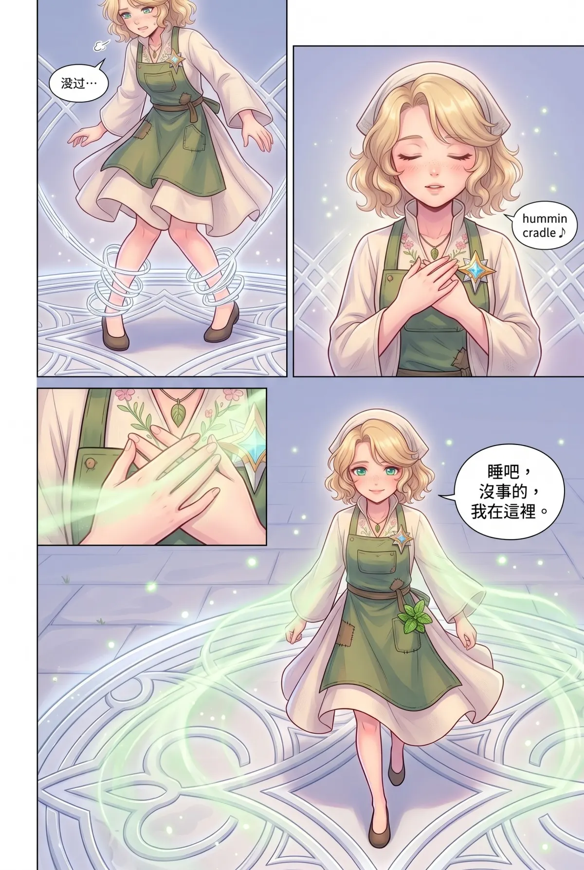 撿到小龍之後：魔女實習老師的療癒同居日誌 第 14 集　撿到小龍之後：魔女實習老師的療癒同居日誌 - 溫柔的結界與教務長的認可 第 10 頁
