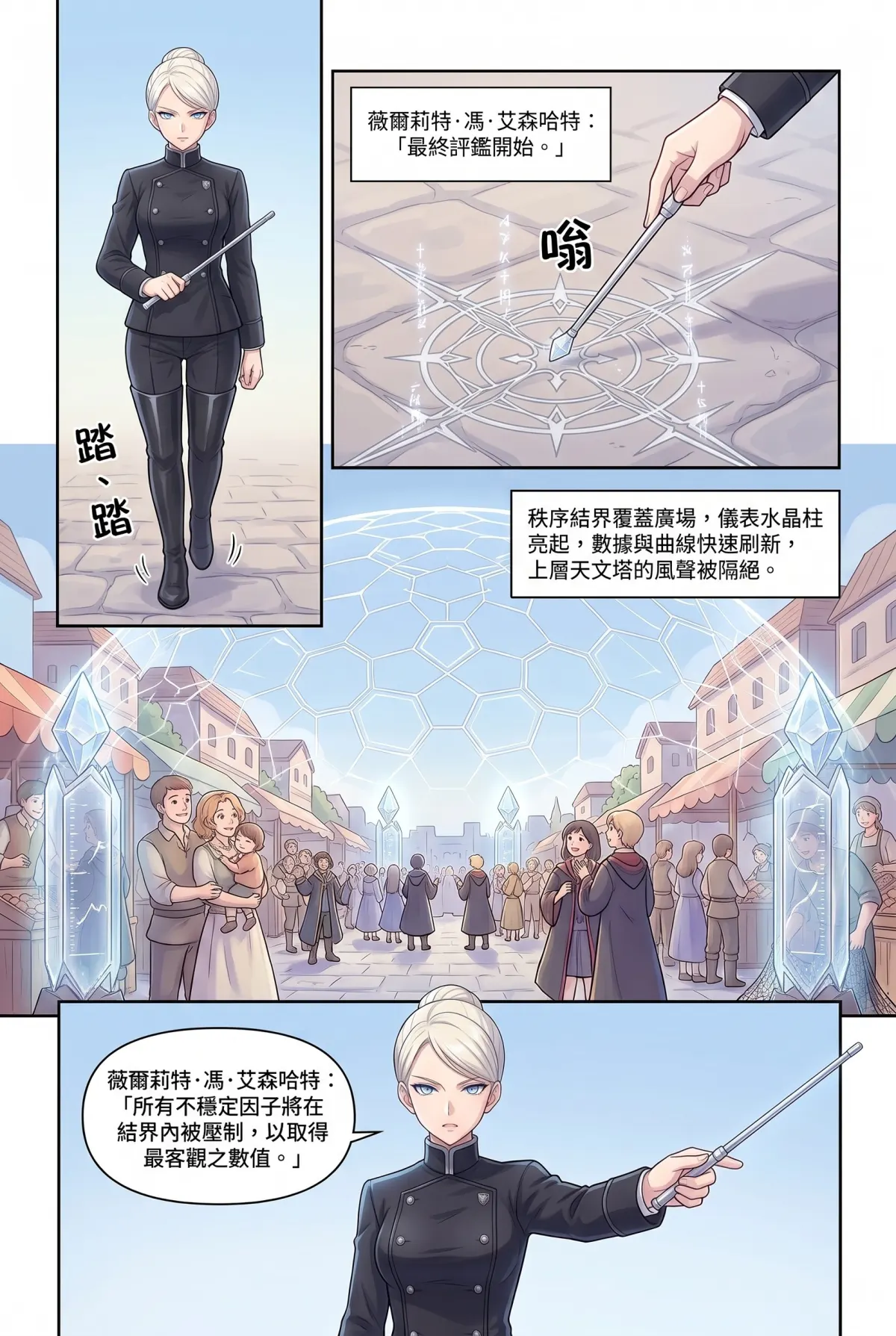 撿到小龍之後：魔女實習老師的療癒同居日誌 第 14 集　撿到小龍之後：魔女實習老師的療癒同居日誌 - 溫柔的結界與教務長的認可 第 3 頁