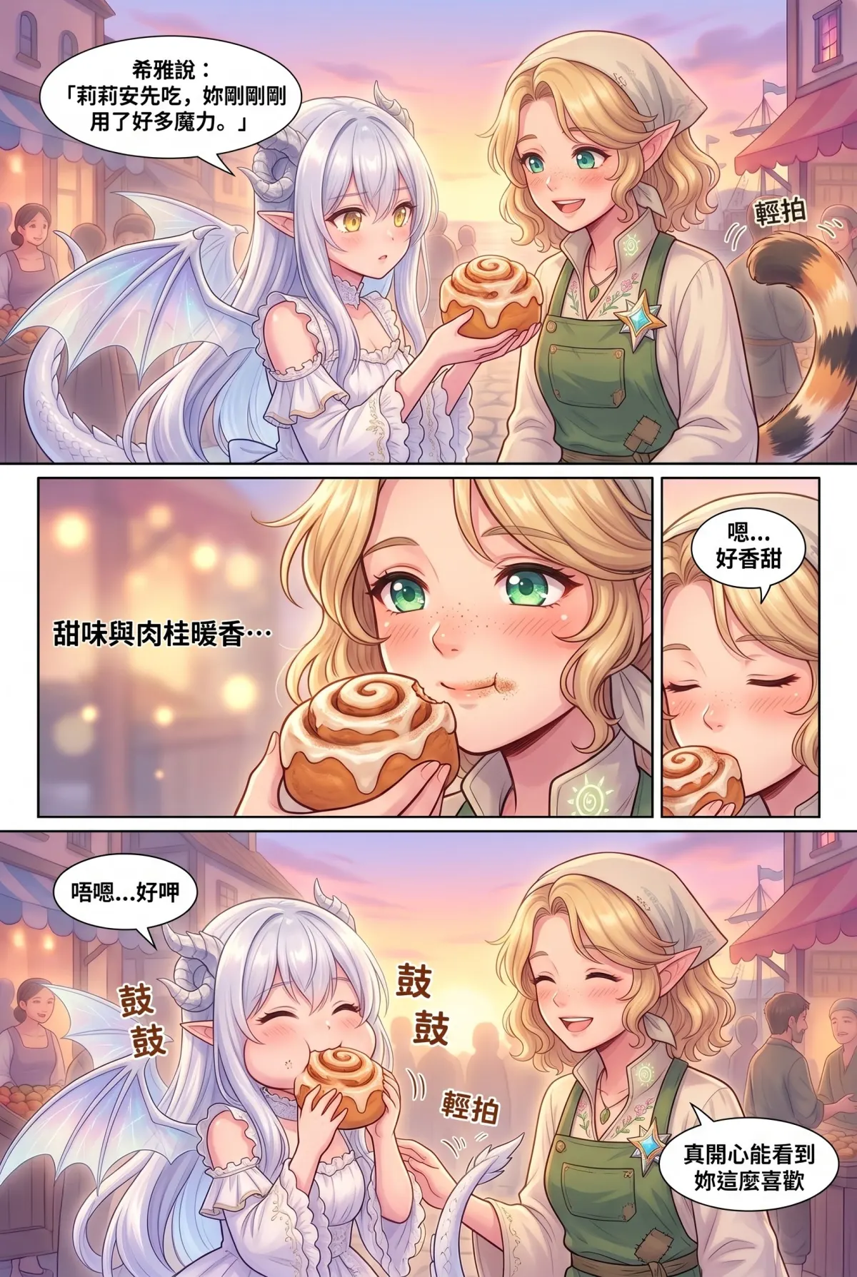 撿到小龍之後：魔女實習老師的療癒同居日誌 第 15 集　撿到小龍之後：魔女實習老師的療癒同居日誌 - 雙月之下，永恆的巢 第 11 頁