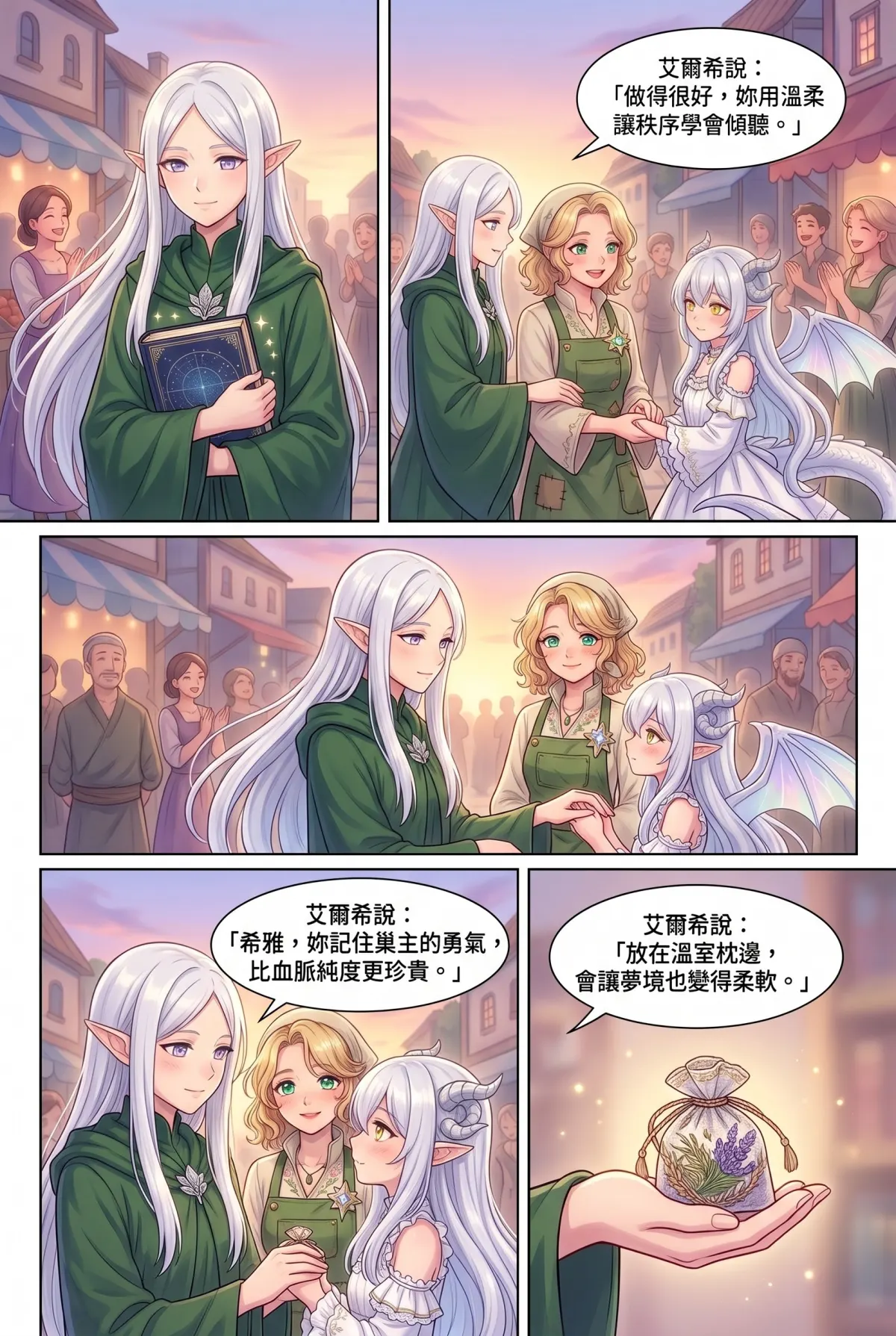 撿到小龍之後：魔女實習老師的療癒同居日誌 第 15 集　撿到小龍之後：魔女實習老師的療癒同居日誌 - 雙月之下，永恆的巢 第 8 頁